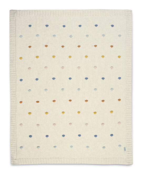 Knitted Bobble Blanket - Multicolour image number 3