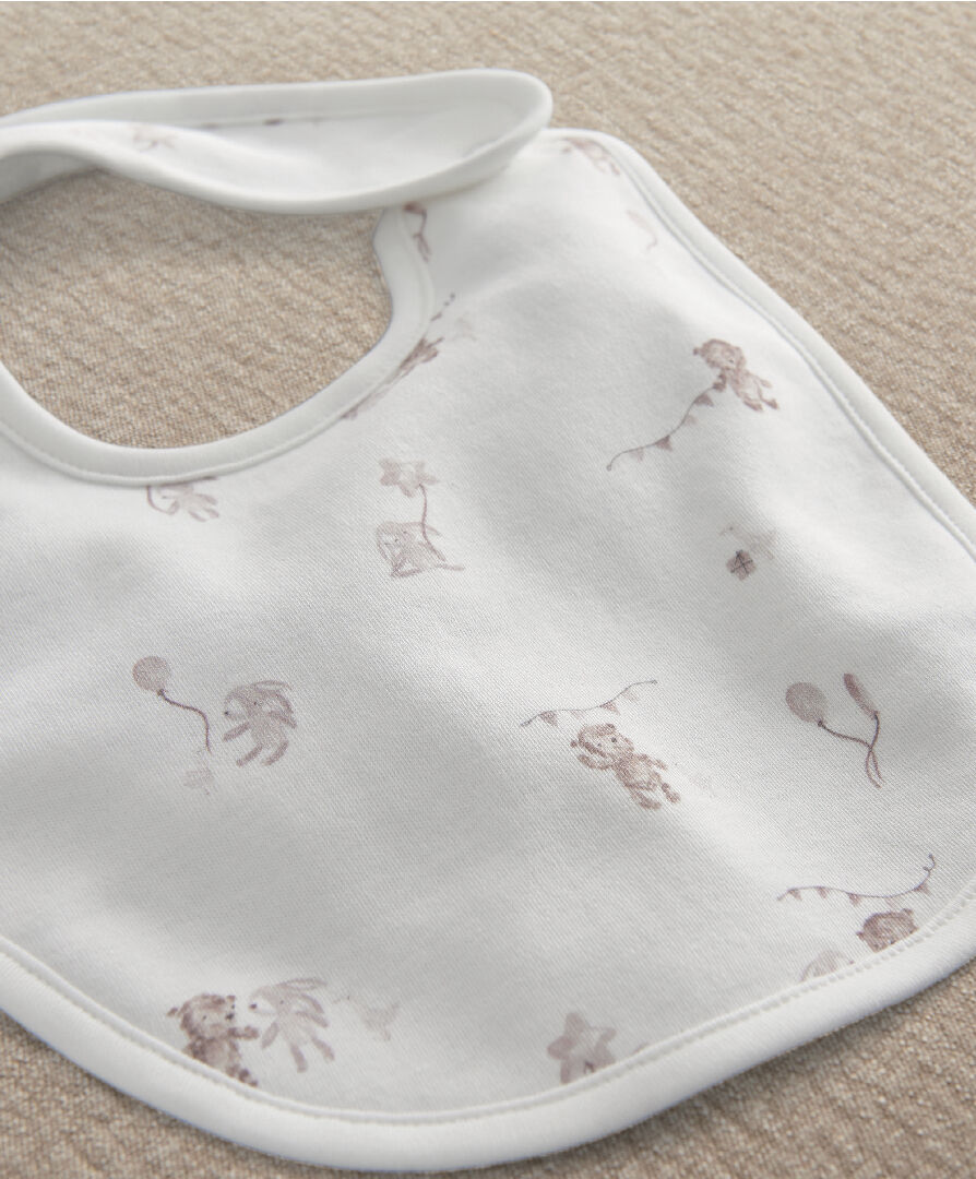 Celebration Print 3pk Bibs image number 2