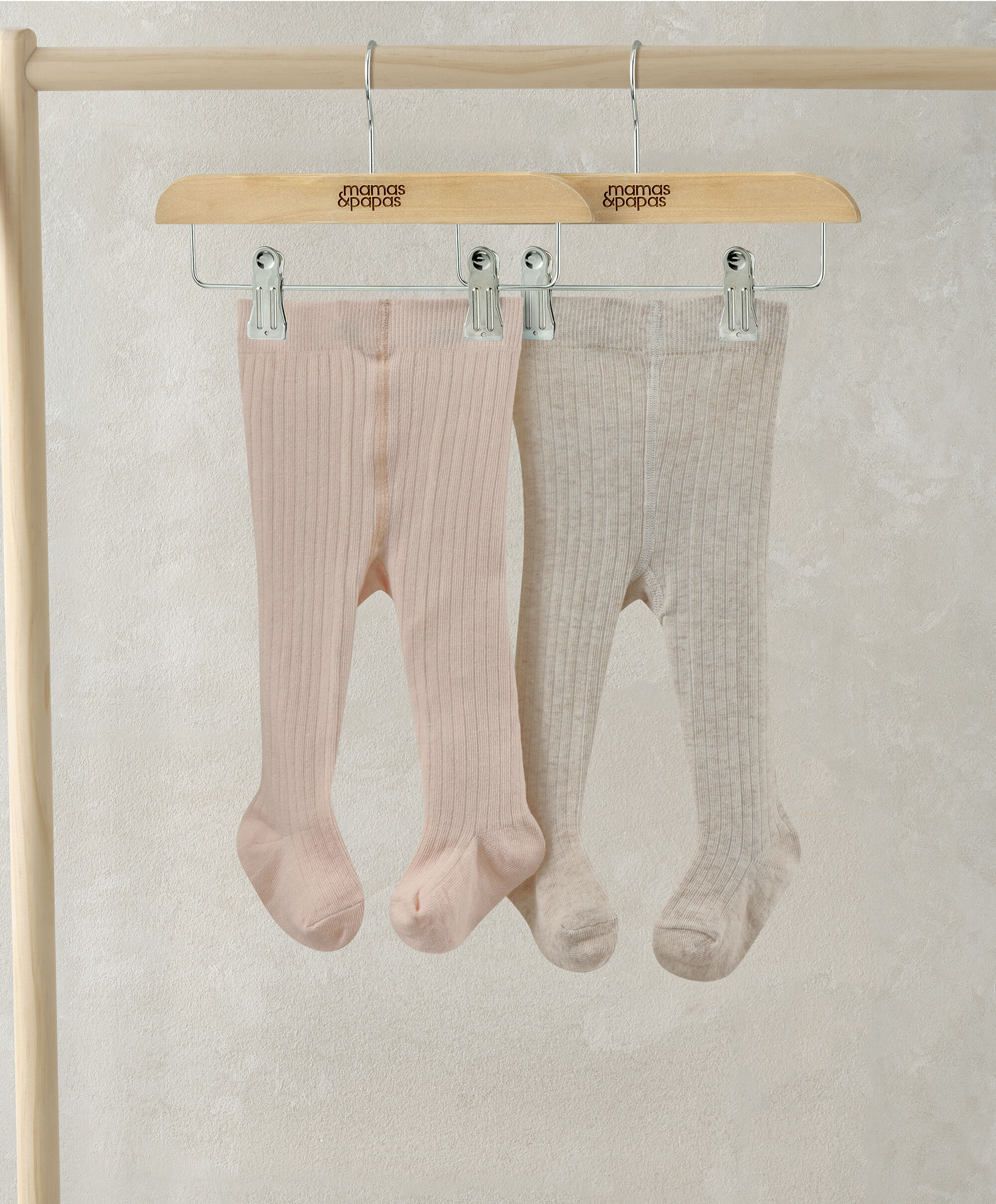 Ribbed Tights (Pack of 2) image number 1