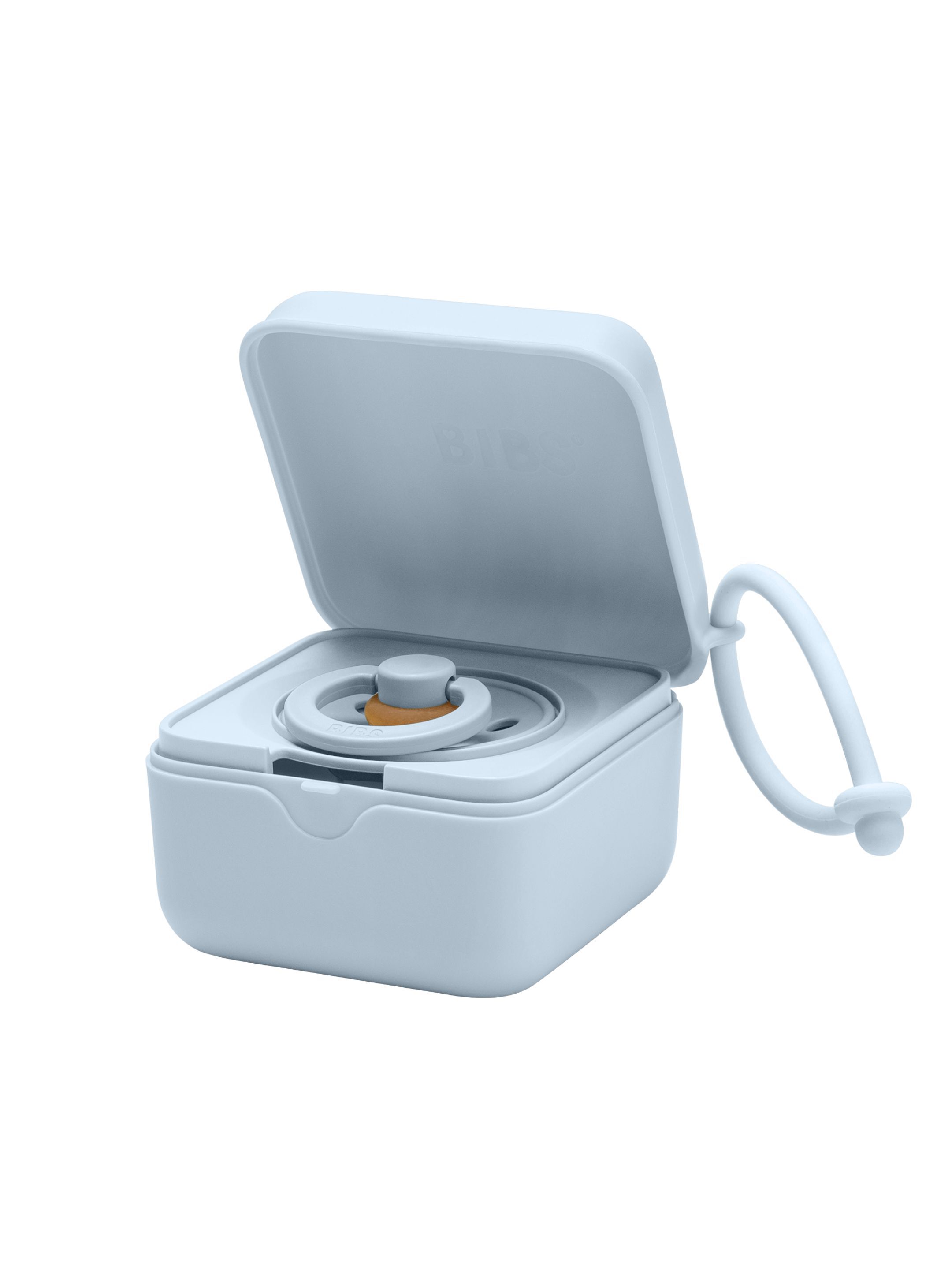 BIBS Pacifier box Baby Blue