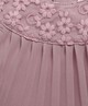 Pleated Dress with Lace Collar Pink- 6-9 months image number 3