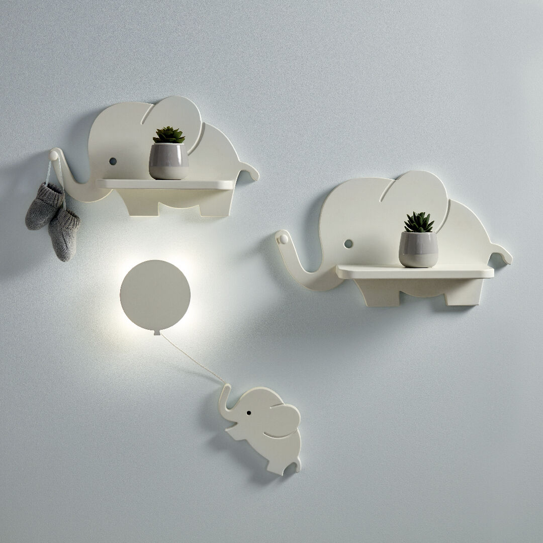 Elephant Shelves & Nightlight image number 4
