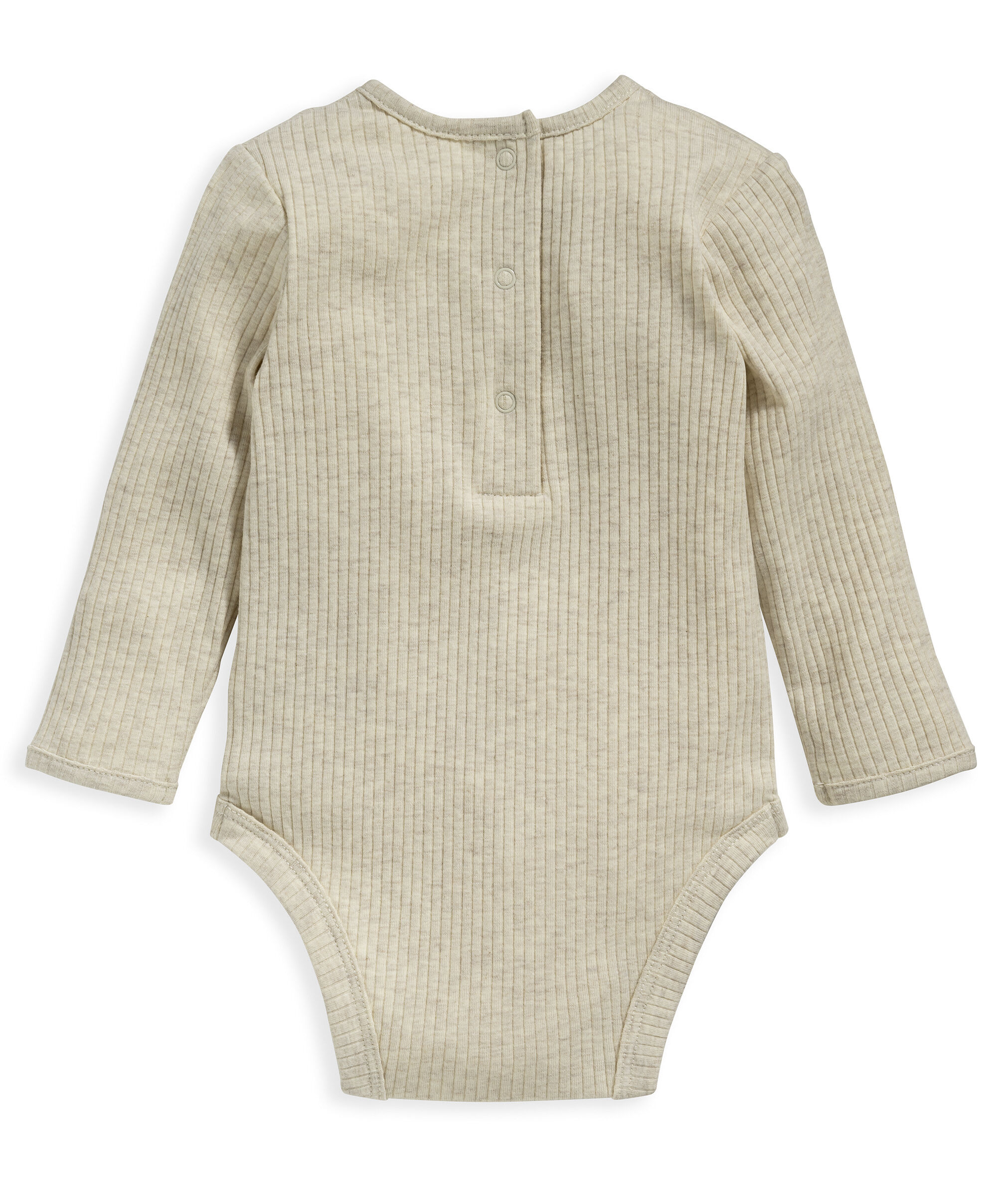 Basics Oatmeal Bodysuit image number 2