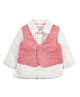 Pink Shirt & Waistcoat Set - 2 Piece image number 1