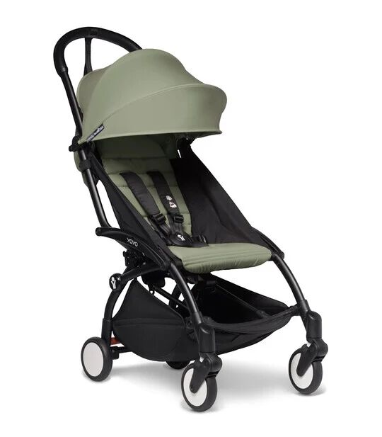 YOYO2 Stroller Black Frame with Olive 6+ Color Pack image number 1