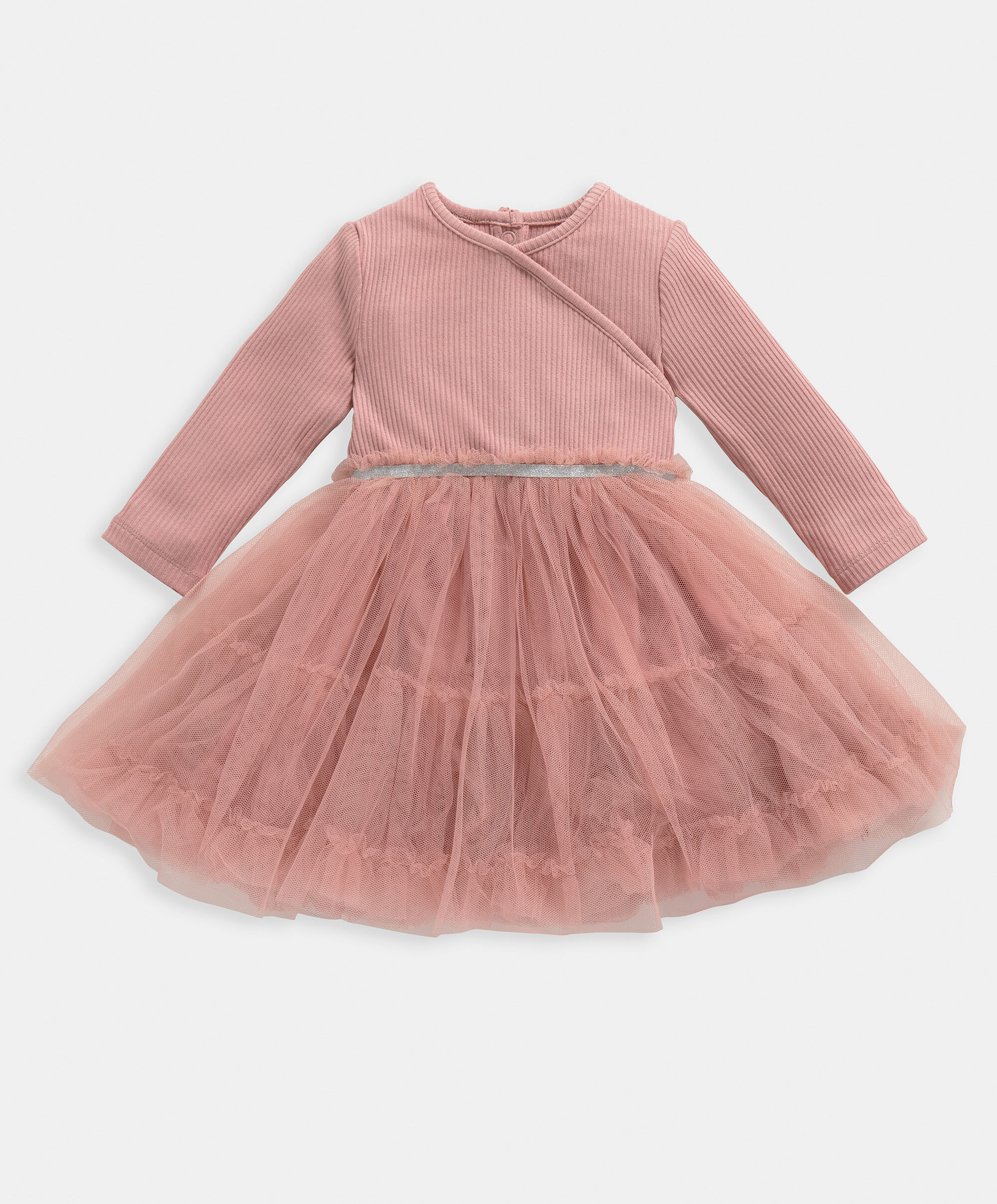 Pink Wrap Dress image number 1