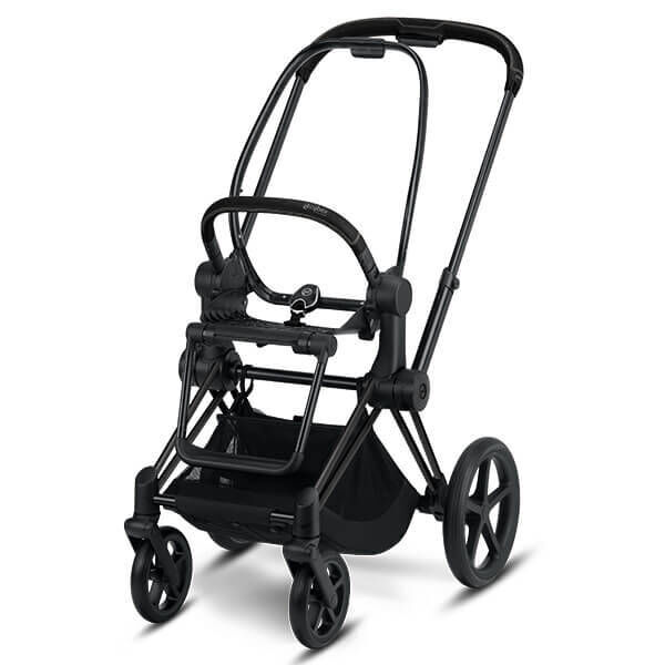 Cybex Priam Frame with Seat Hardpart - Matt Black image number 1
