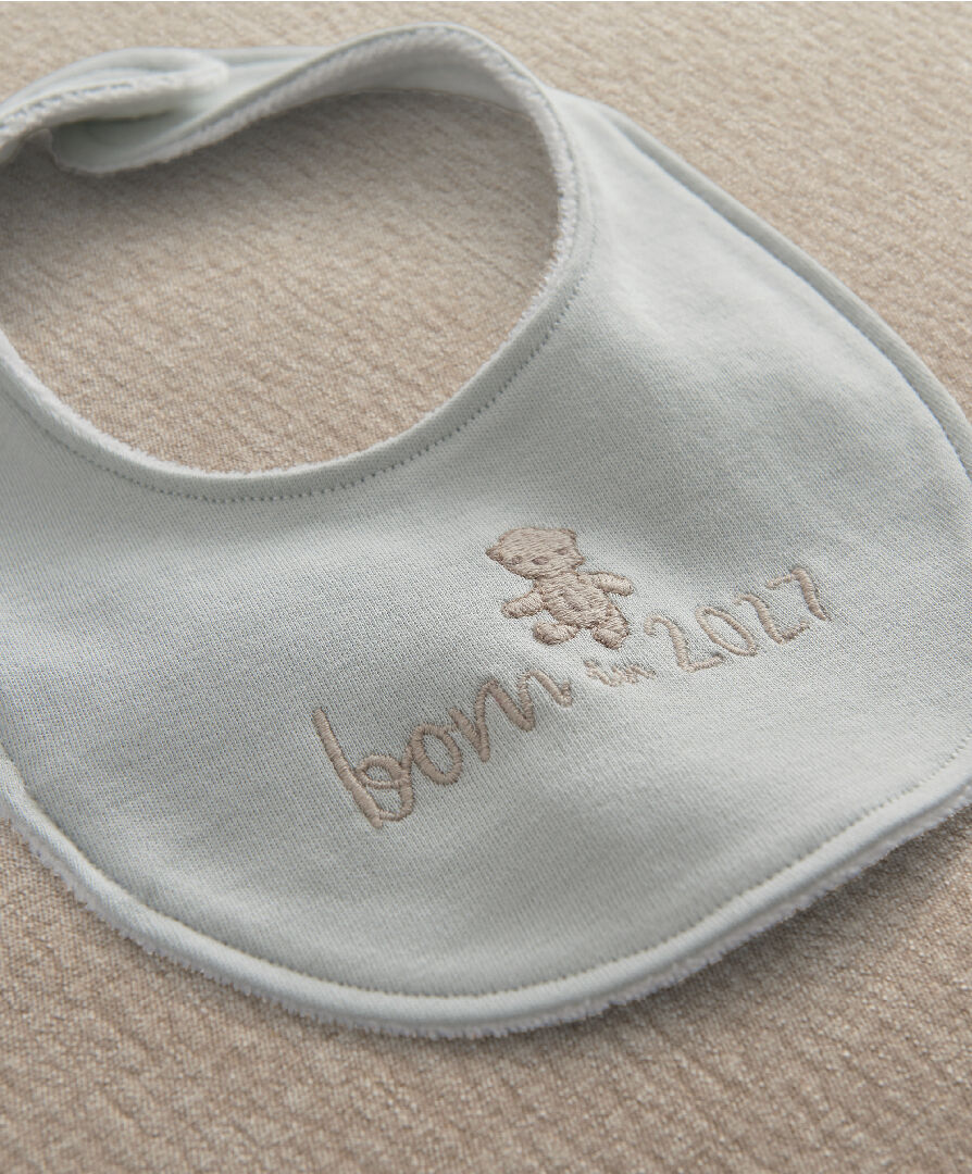Blue Born In 2027 Bib image number 3