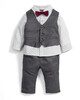 Wasitcoat, Shirt, Trouser & Bow Tie Set image number 1