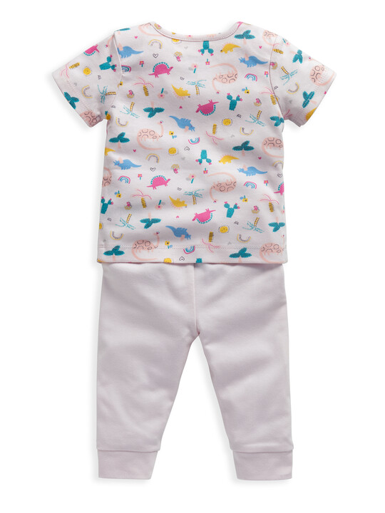 Dinosaur Print Jersey Pyjamas image number 2