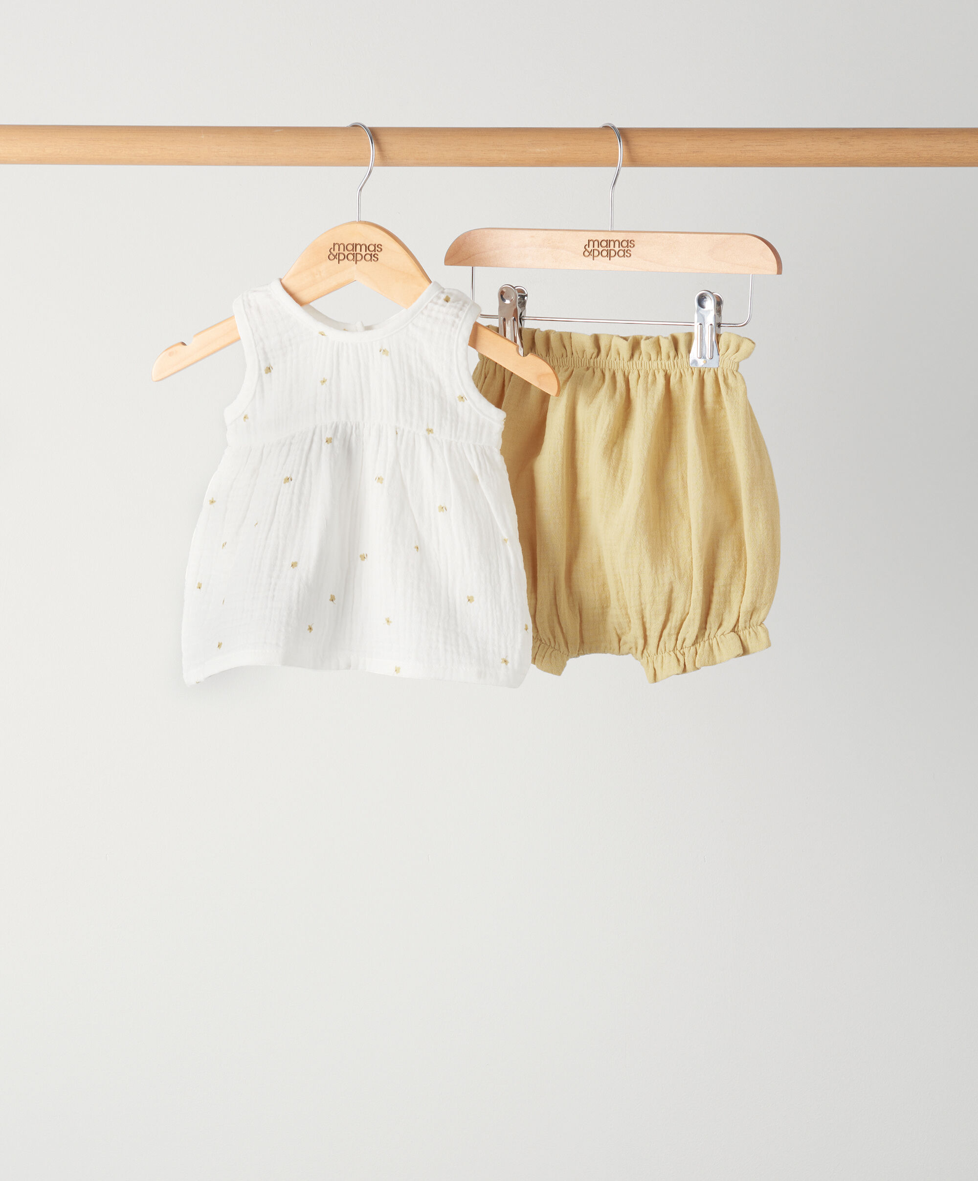 Floral All Over Print Cheese Cloth Set - 2 Piece Set image number 1