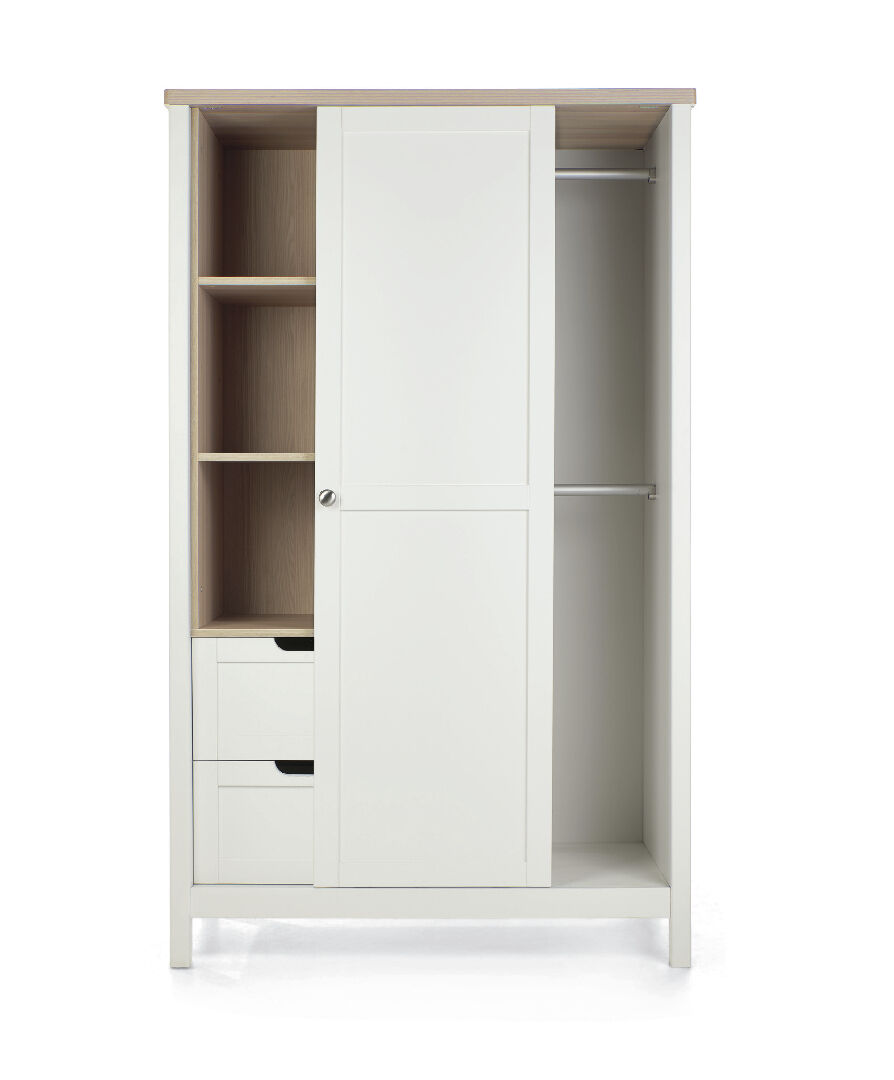 Harwell Wardrobe White/Oak image number 4