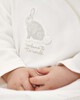 Bunny Applique All-In-One with collar Sand- New Born image number 3