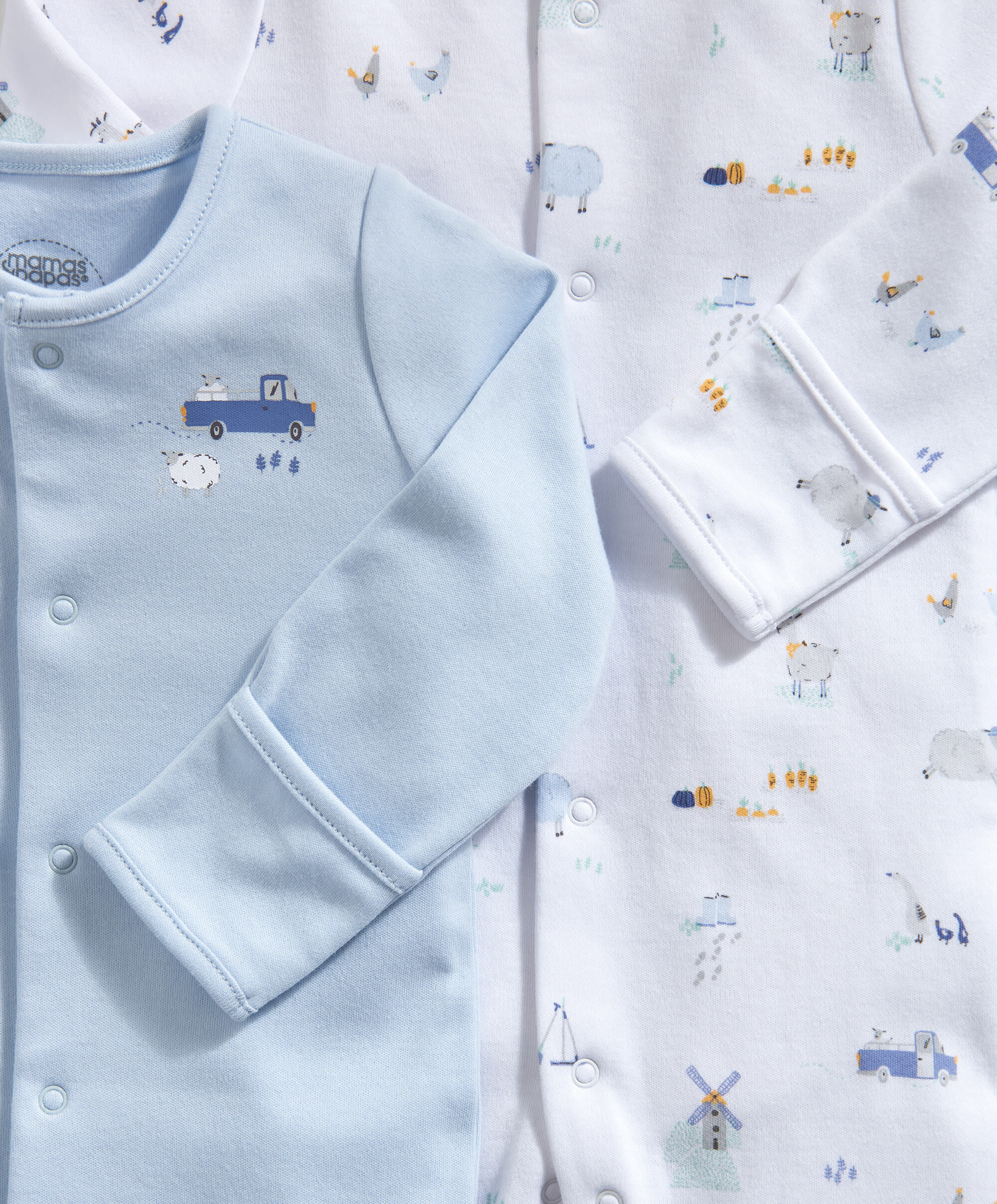 Farm Sleepsuits 3 Pack image number 3