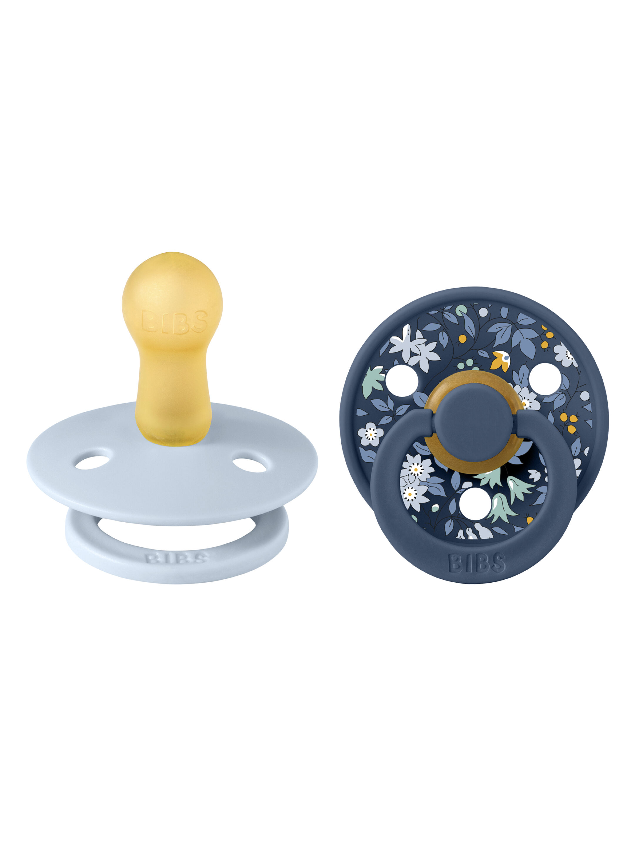 Bibs x Liberty Pacifier Camomile Lawn Collection - Baby Blue Mix (6+ months) image number 2