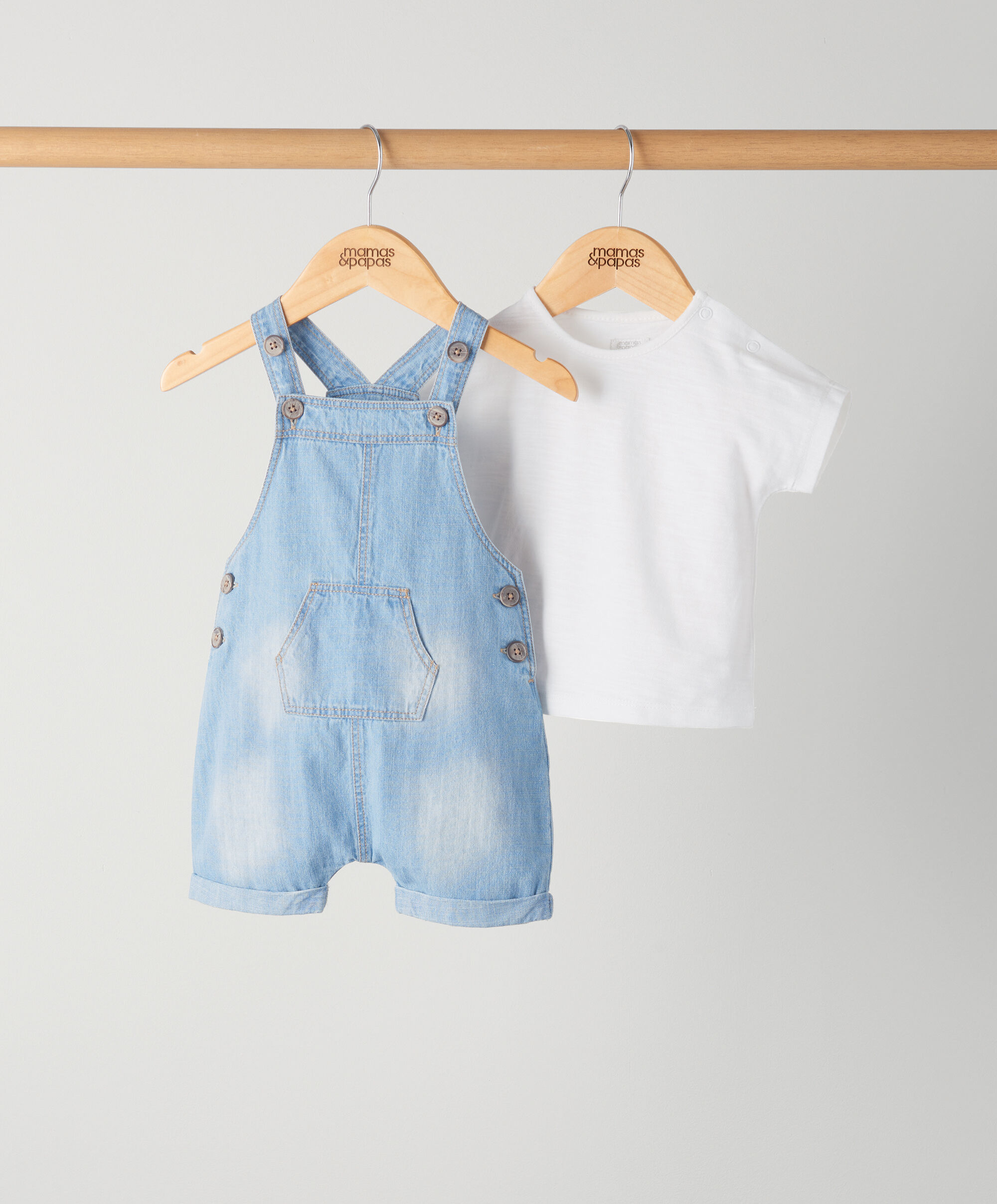 Denim Dungaree Set - 2 Piece Set image number 1