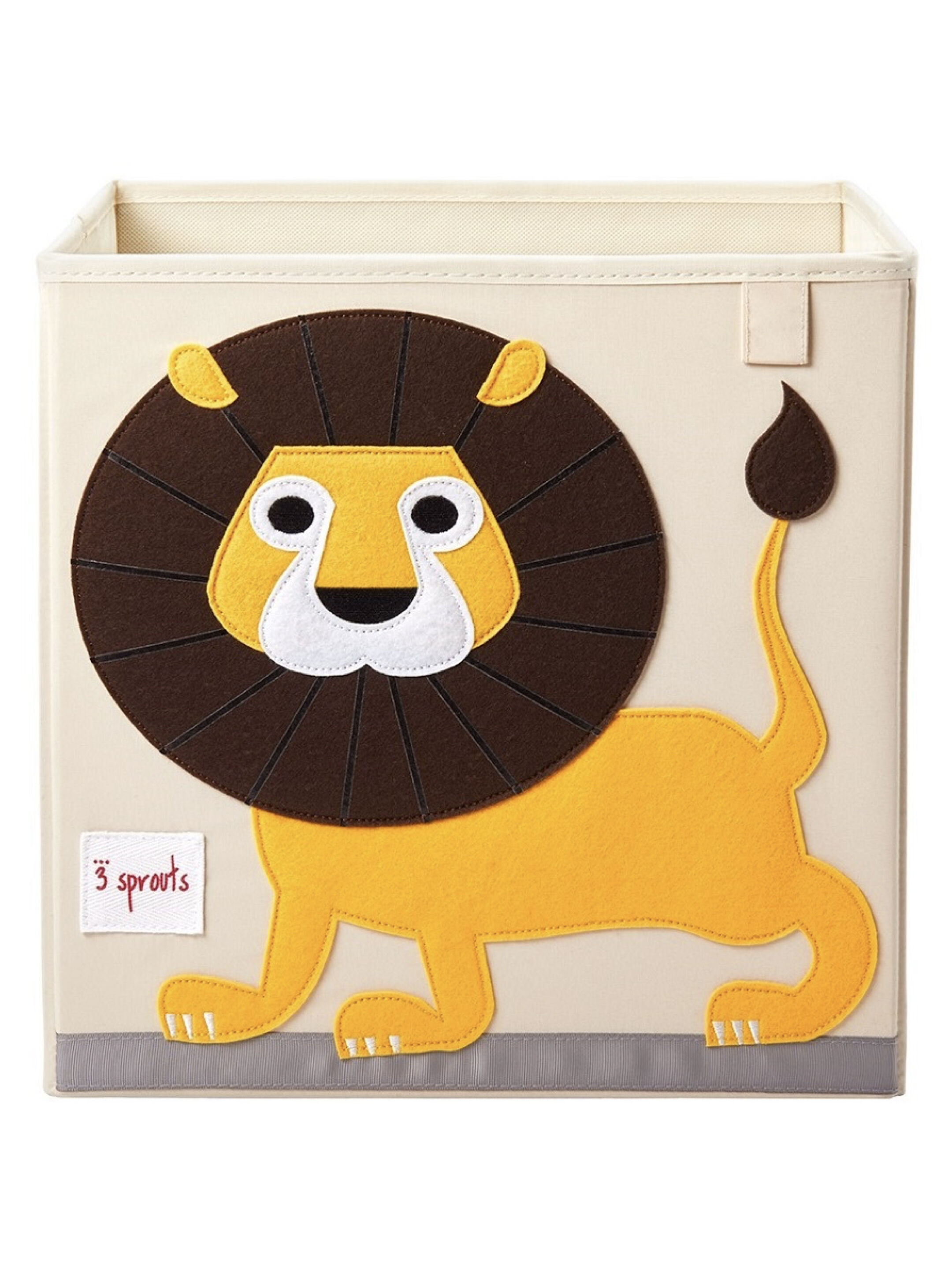 3 Sprouts Storage Box - Lion image number 1