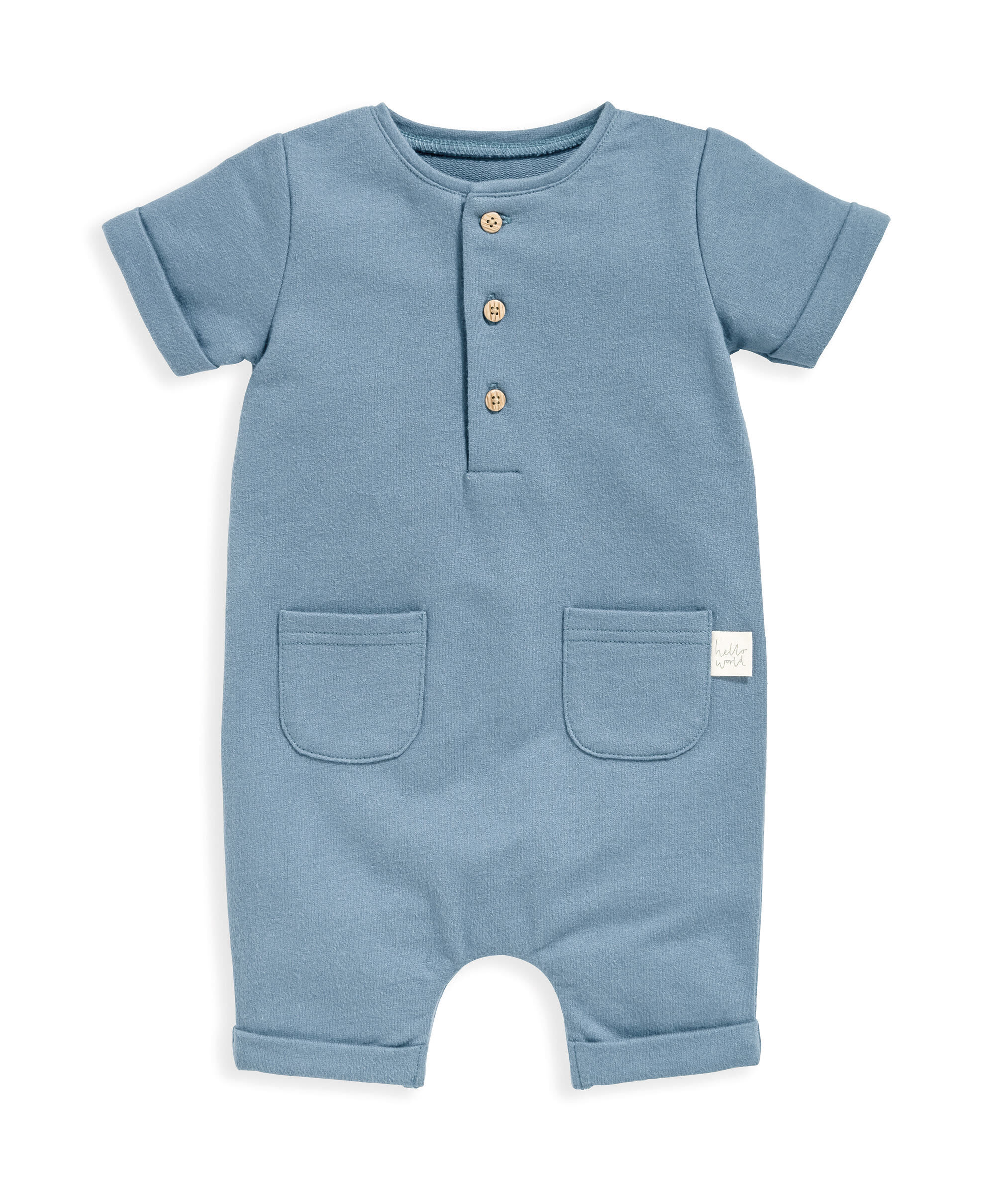 Jersey Sweat Shortie Romper image number 2