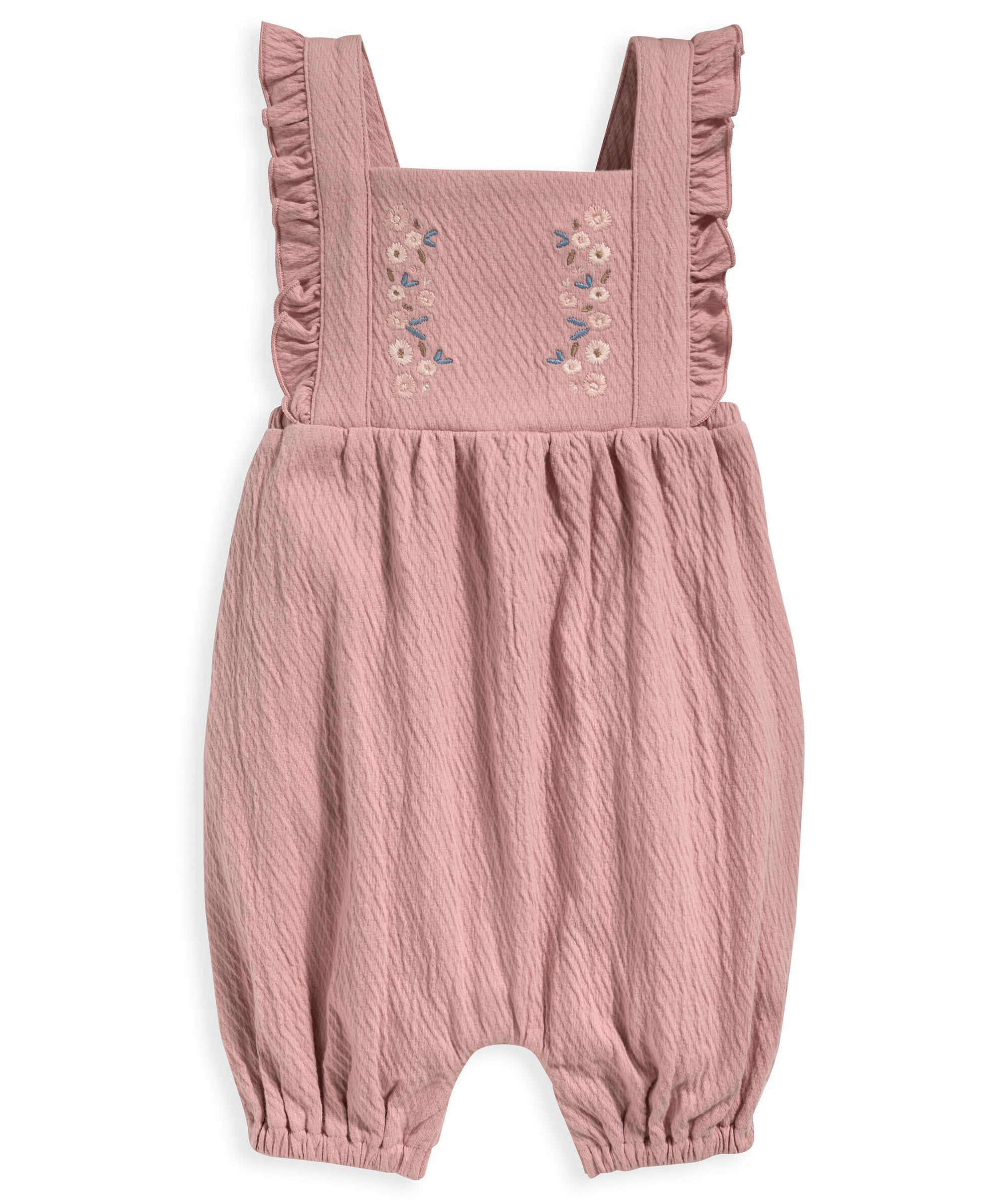 Pink Bodysuit & Dungarees - Set Of 2 image number 5