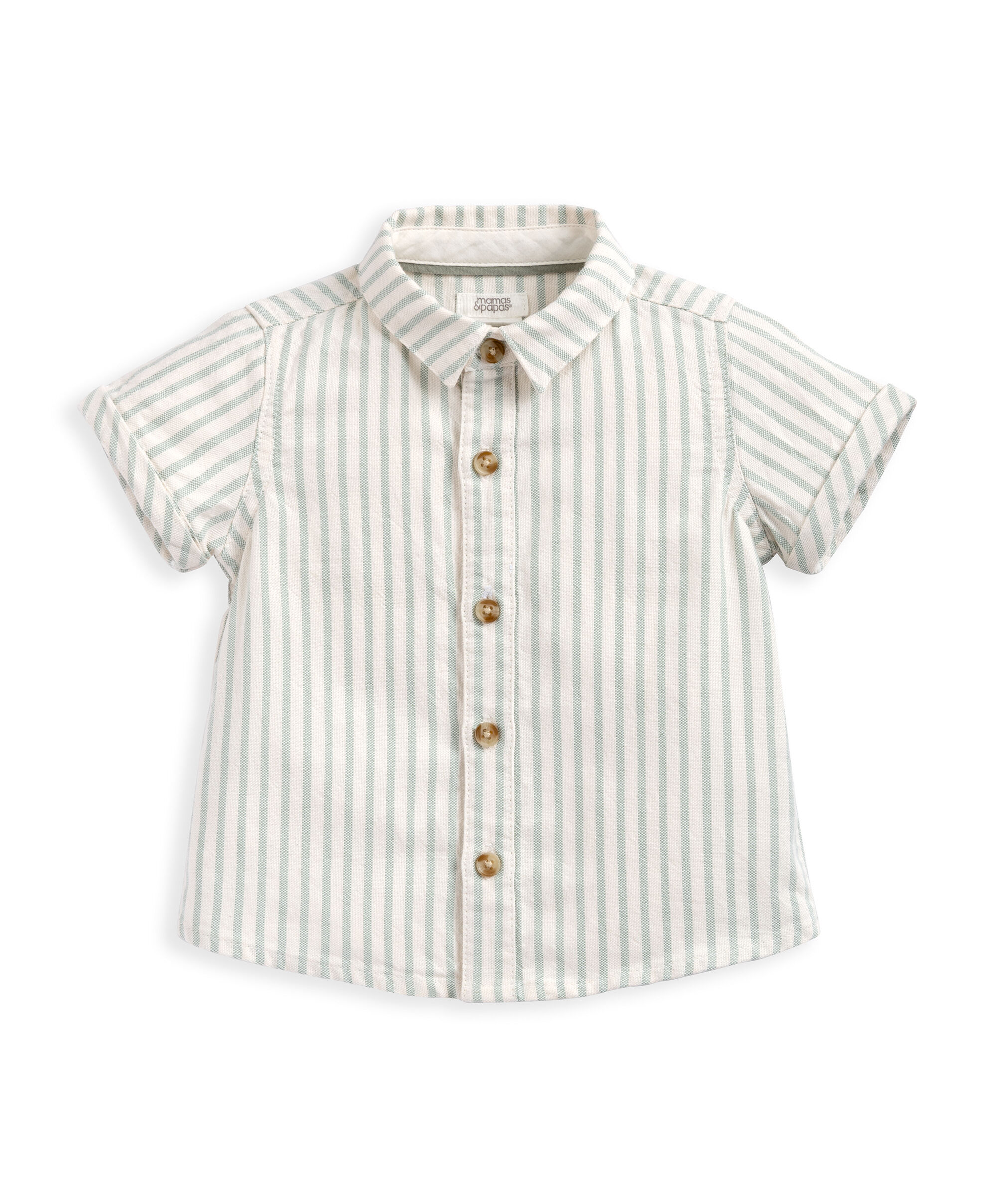 Stripped Short Sleeve Shirt image number 2