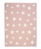 Chenille Blanket - Pink Star image number 3