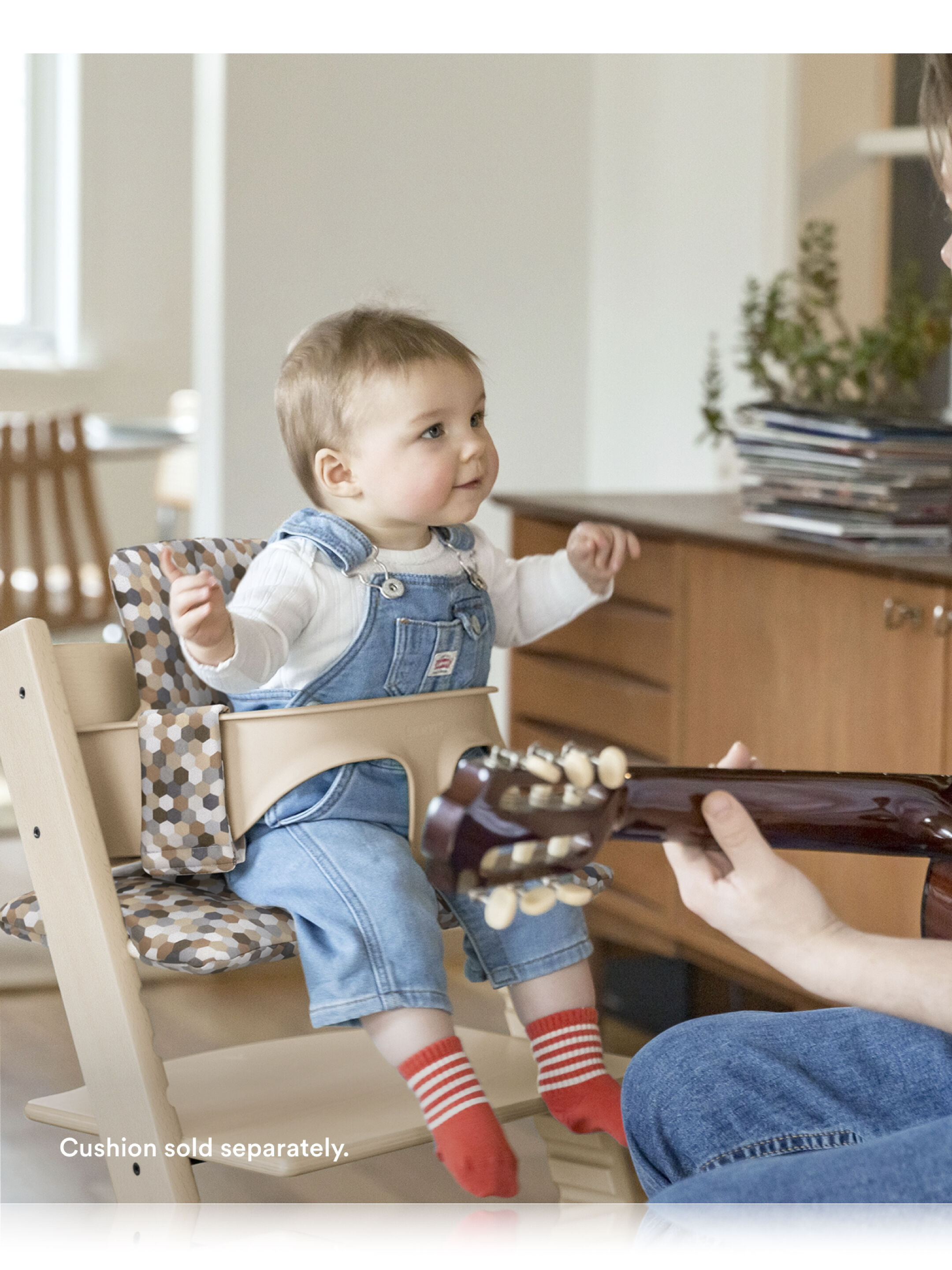 Stokke Tripp Trapp Chair with Baby Set - Fjord Blue image number 4