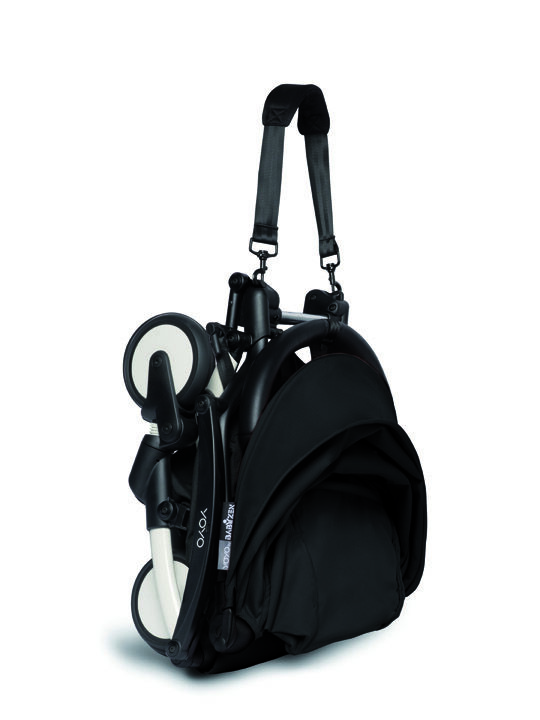 YOYO2 Stroller White Frame with Black 6+ Color Pack image number 3