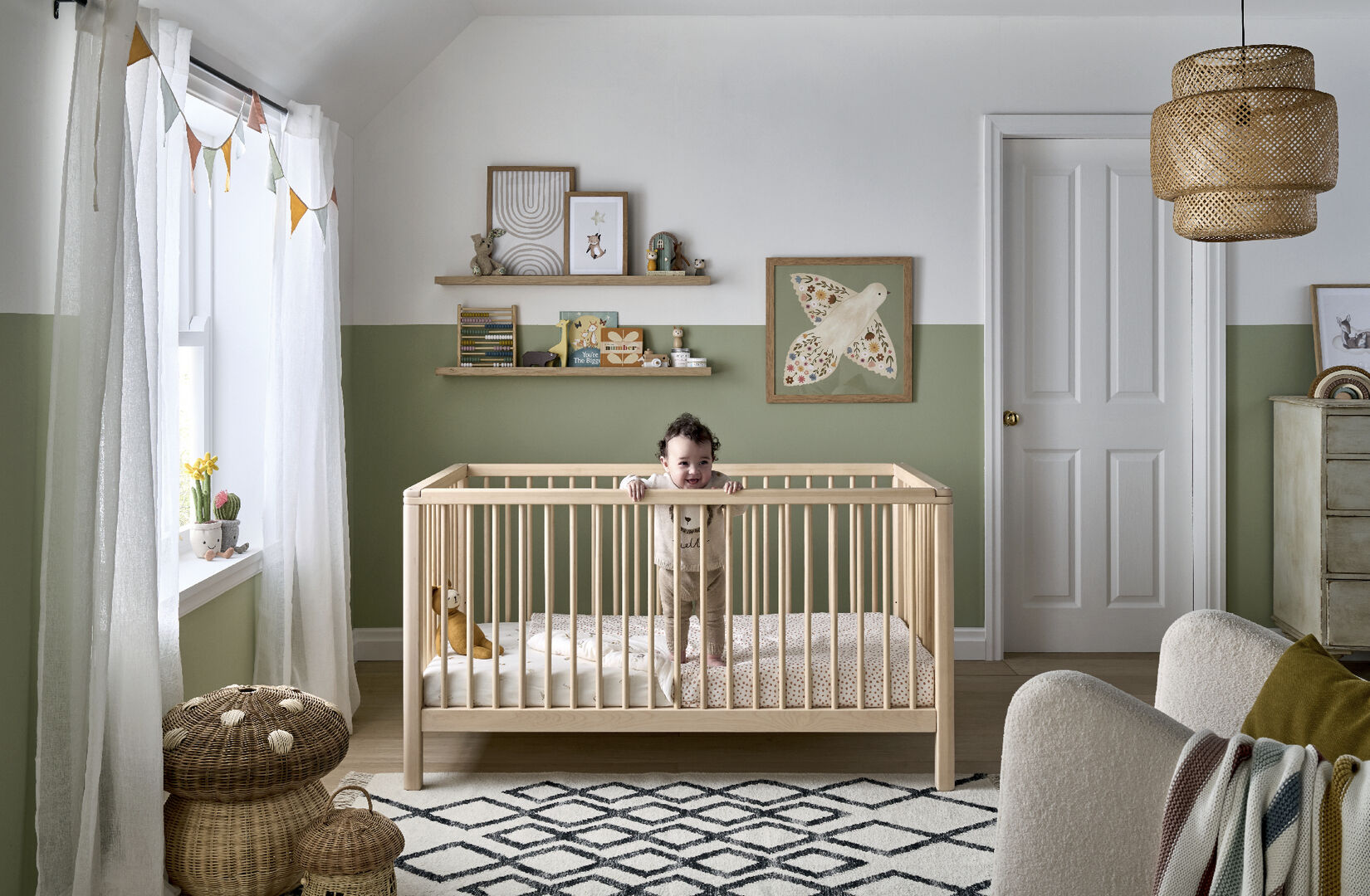 Compact Solo Cotbed - Natural image number 3