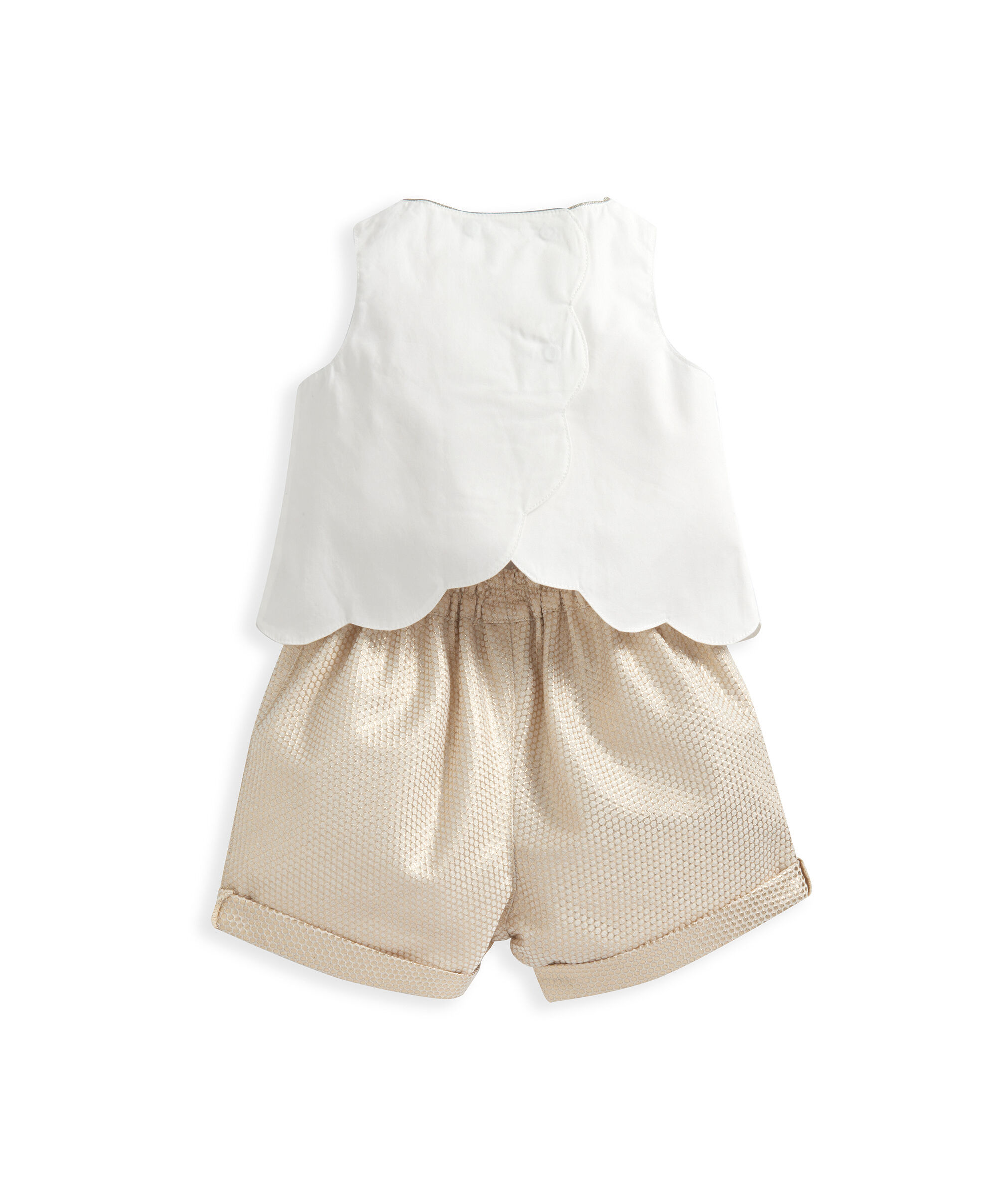 Top & Jacquard Short Set - 2 Piece Set image number 3