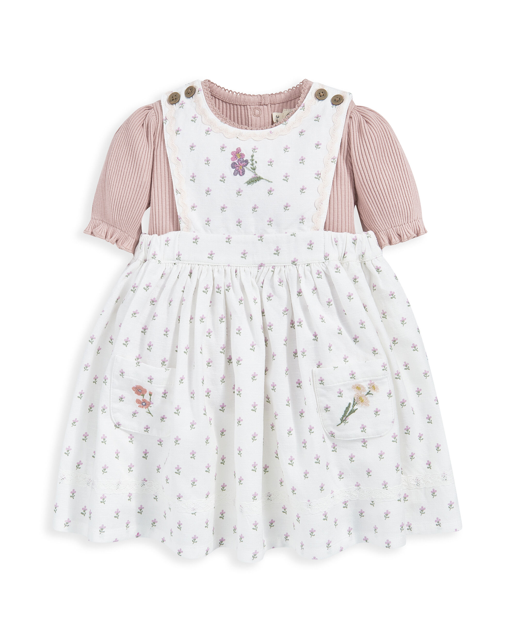 Pinafore Dress & Tee image number 2