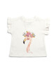 FLAMINGO FRILL TEE:W | 213684644 image number 1