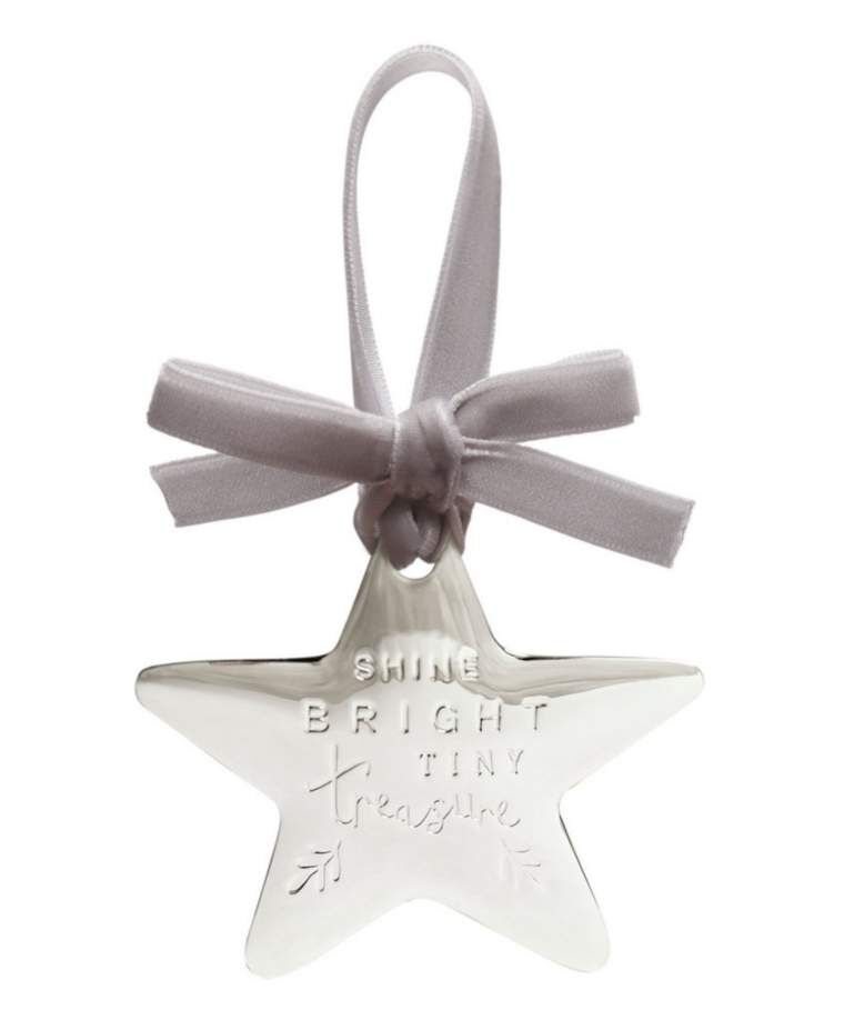 Forever Treasured Hanging Star - Silver image number 1