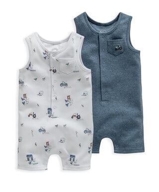 Farm Rompers 2 Pack
