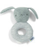 Welcome To The World Bunny Rattle - Grey image number 1