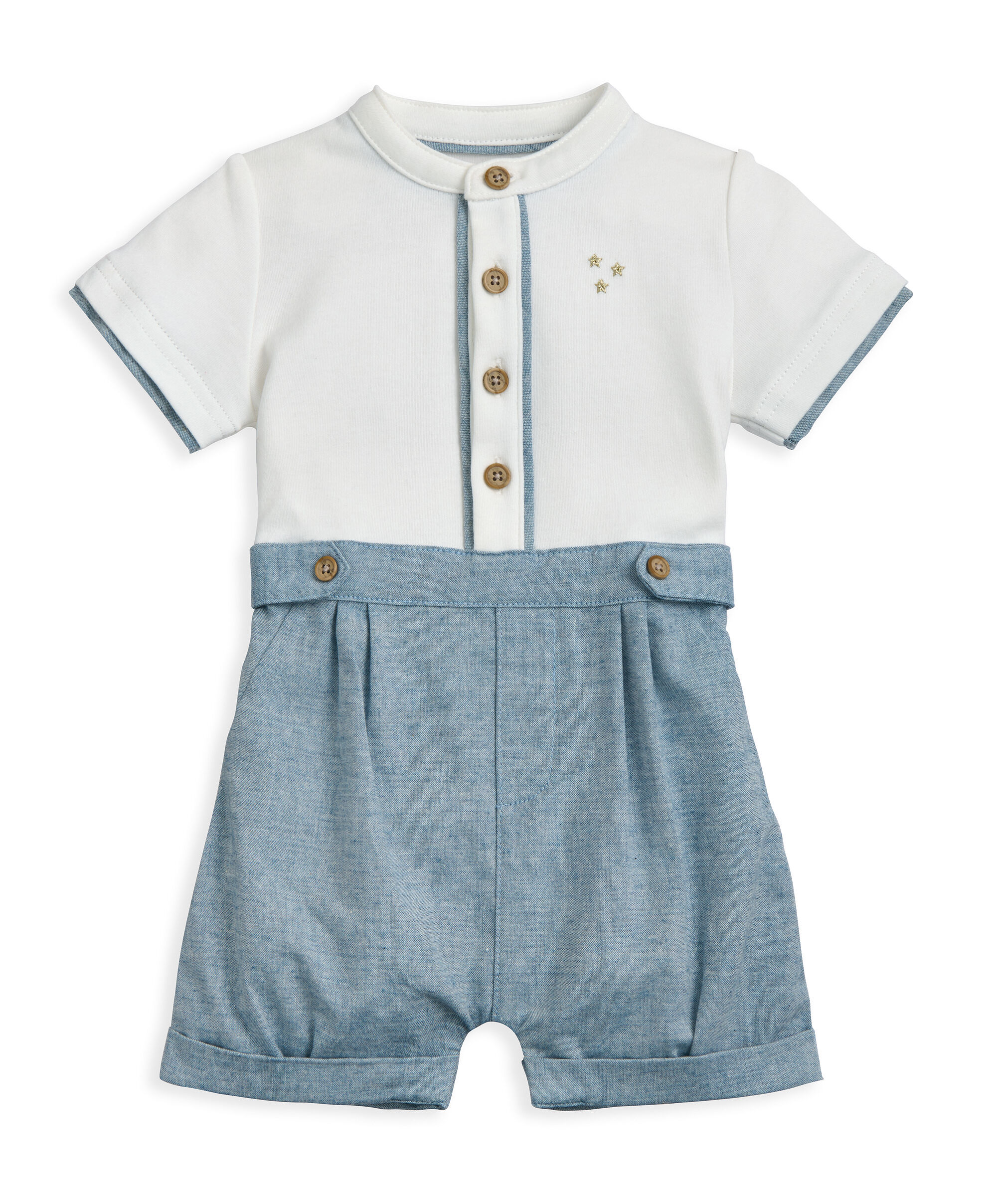 Mock Suit Romper image number 2