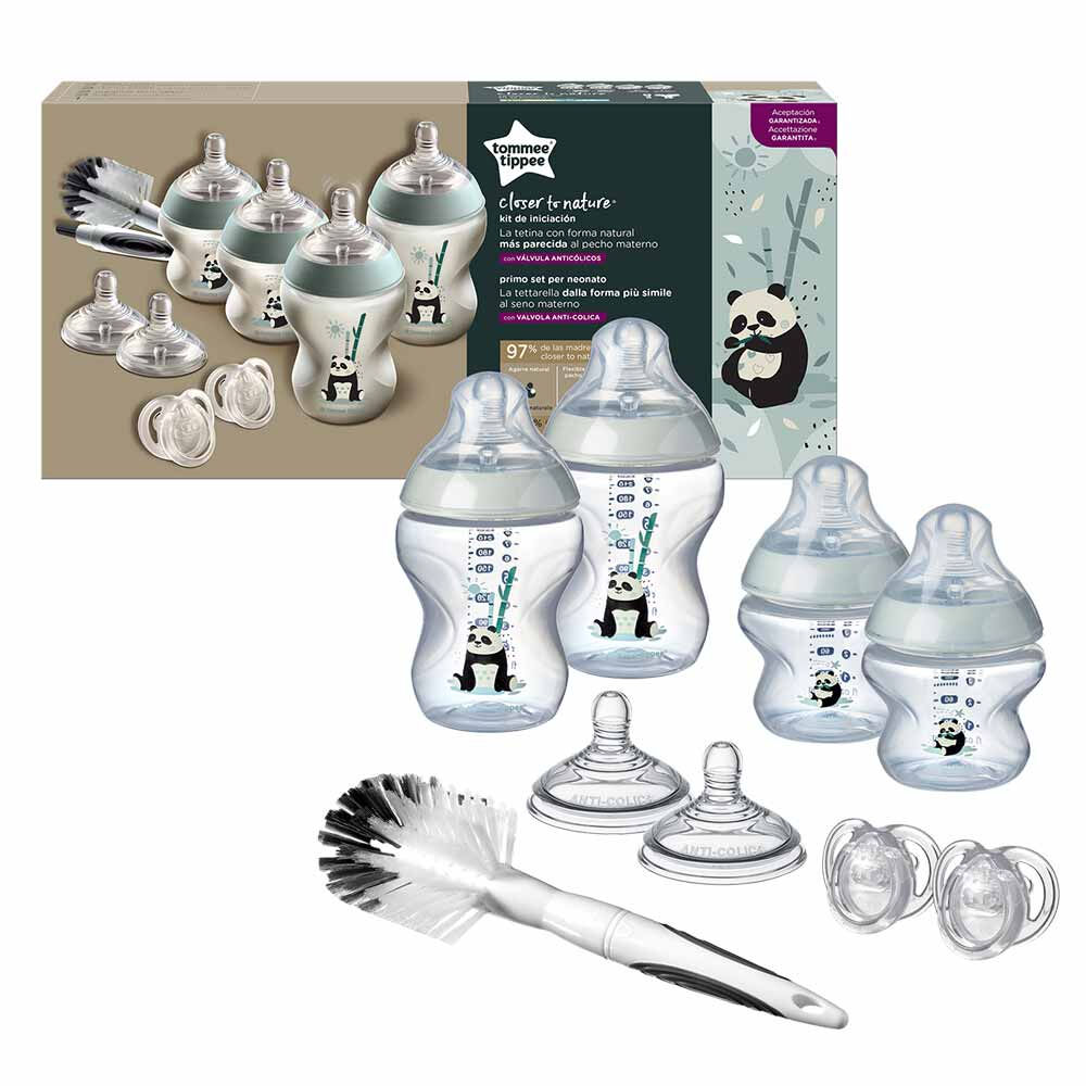 Tommee Tippee Closer to Nature New Born Starter Set - Girl image number 3