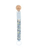 BIBS x Liberty Pacifier Clip Camomile Lawn Baby Blue image number 1