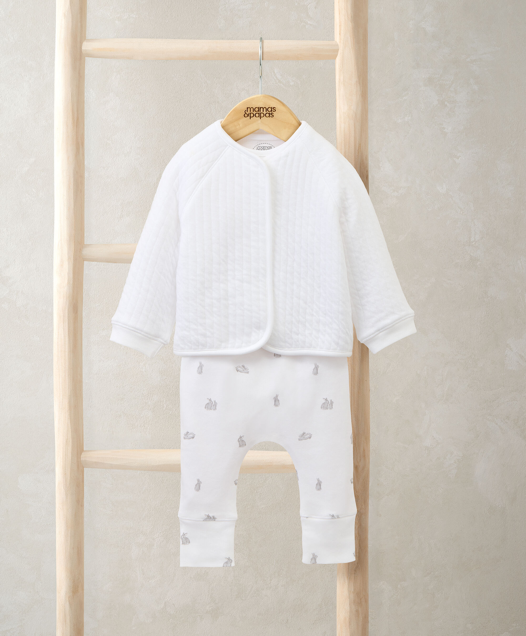 3pc Quilted Jacket Set image number 1