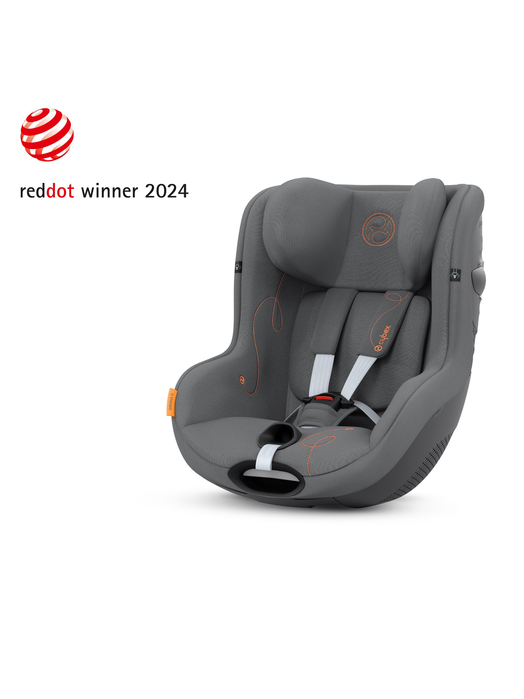Cybex Sirona G i-Size Toddler Car Seat - Lava Grey image number 1