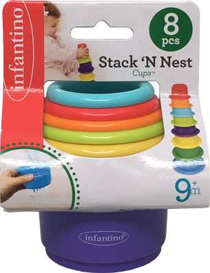Infantino - Stack'N Nest Cups image number 2