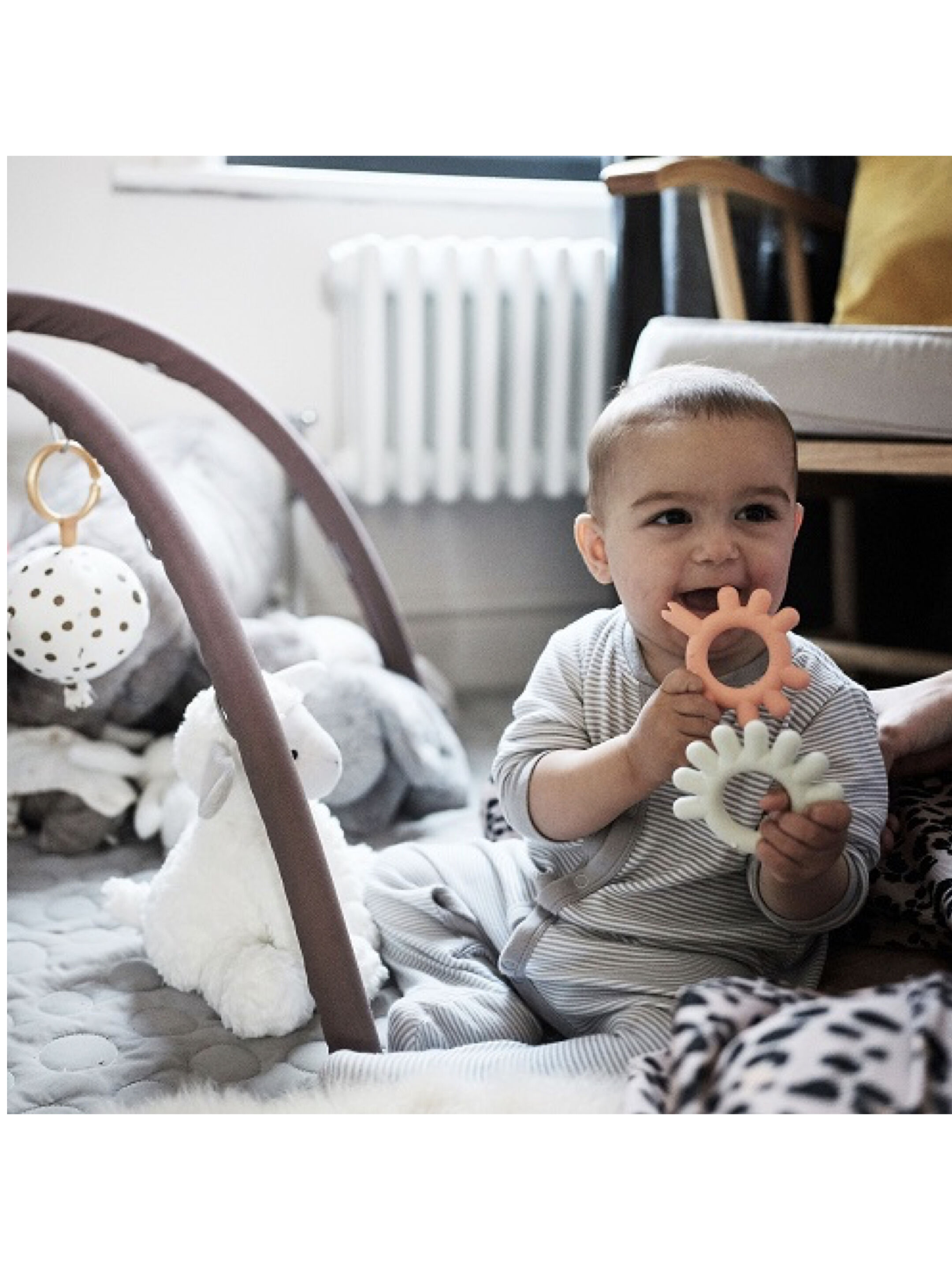 BORRN Silicone BPA Free, Non Toxic Teether - Elephant image number 2
