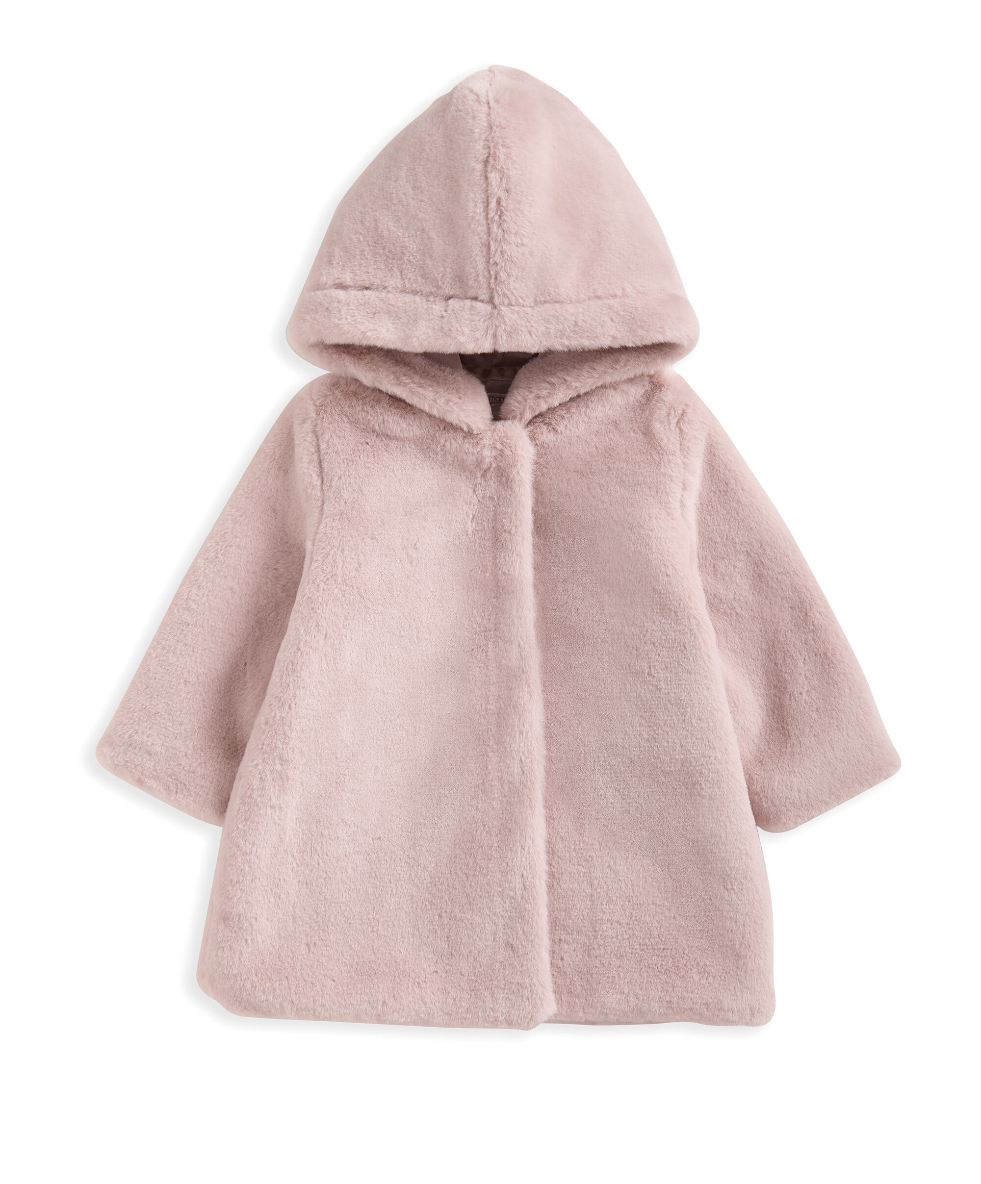 Pom Pom Fur Jacket - Pink image number 2