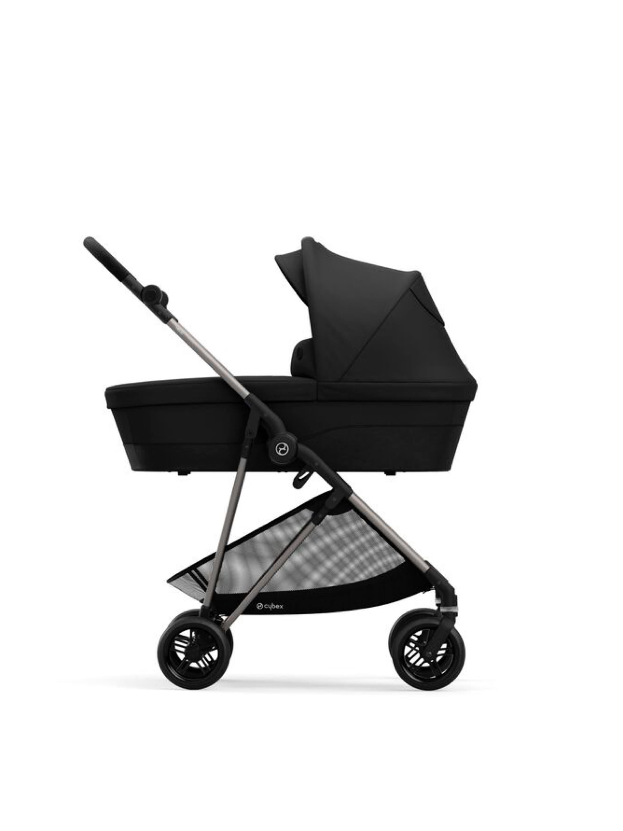 Cybex Melio Carry Cot - Deep Black image number 4
