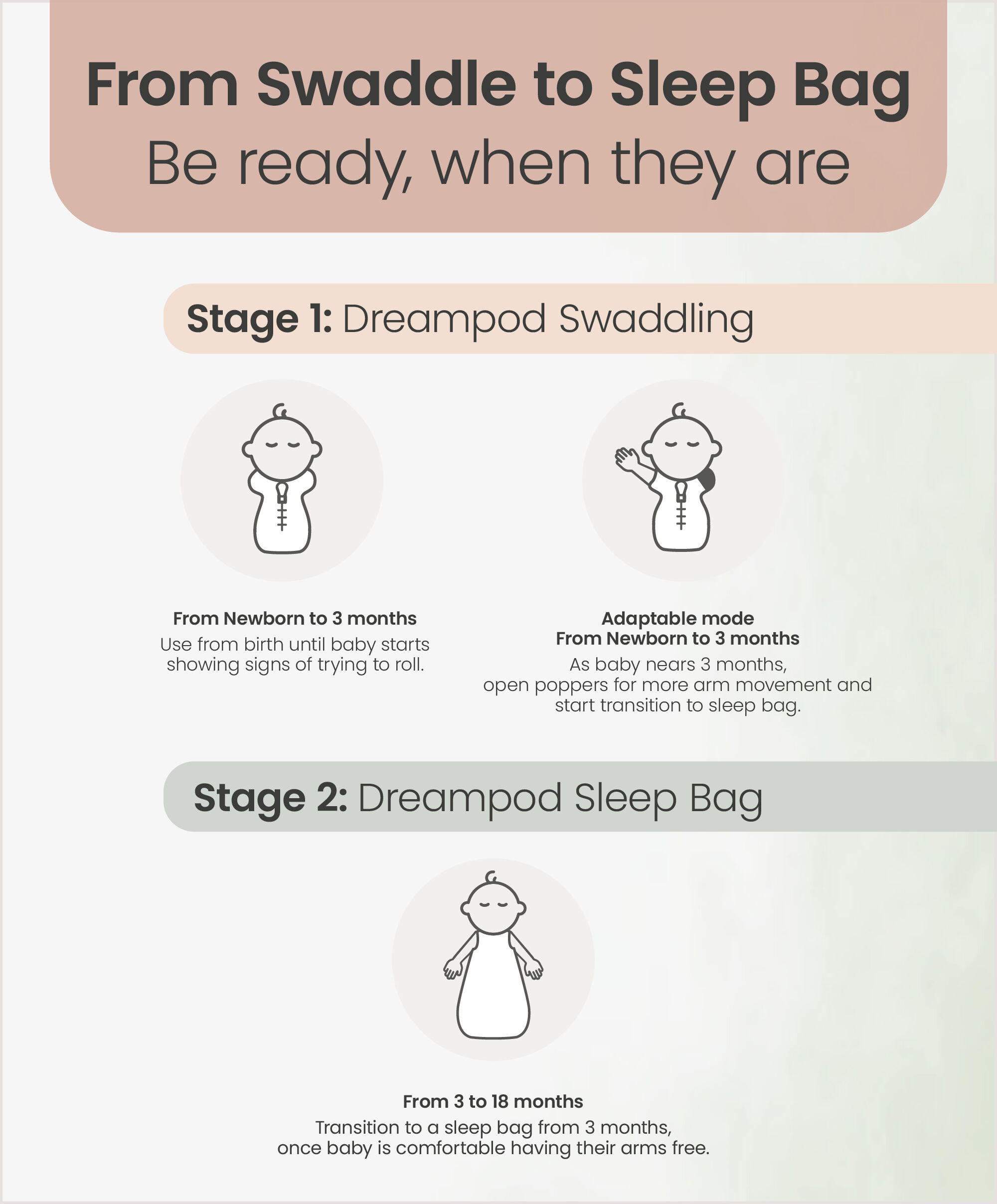Swaddle - 0-3M - 1.0T Pink image number 2