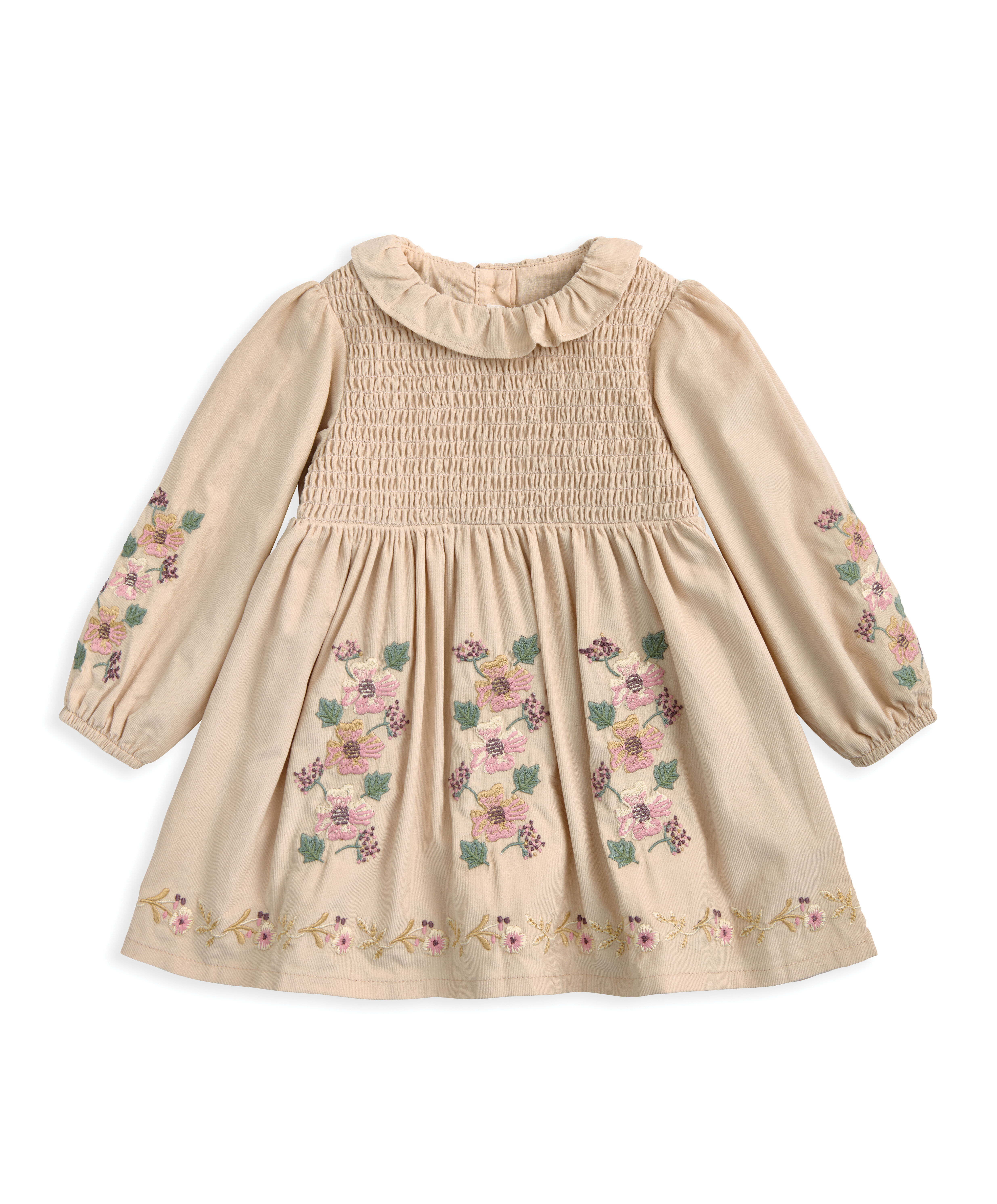 Embroidered Cord Dress image number 2