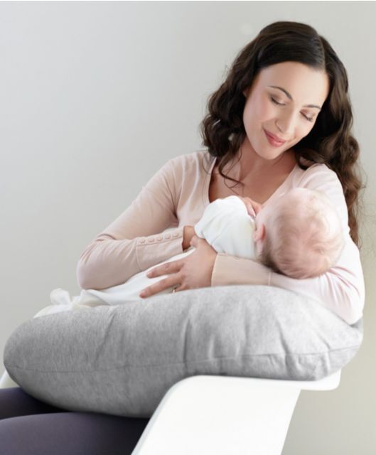 Mamas and Papas Pregnancy and Nursing Pillow  GREY MARL  BRAND NEW 