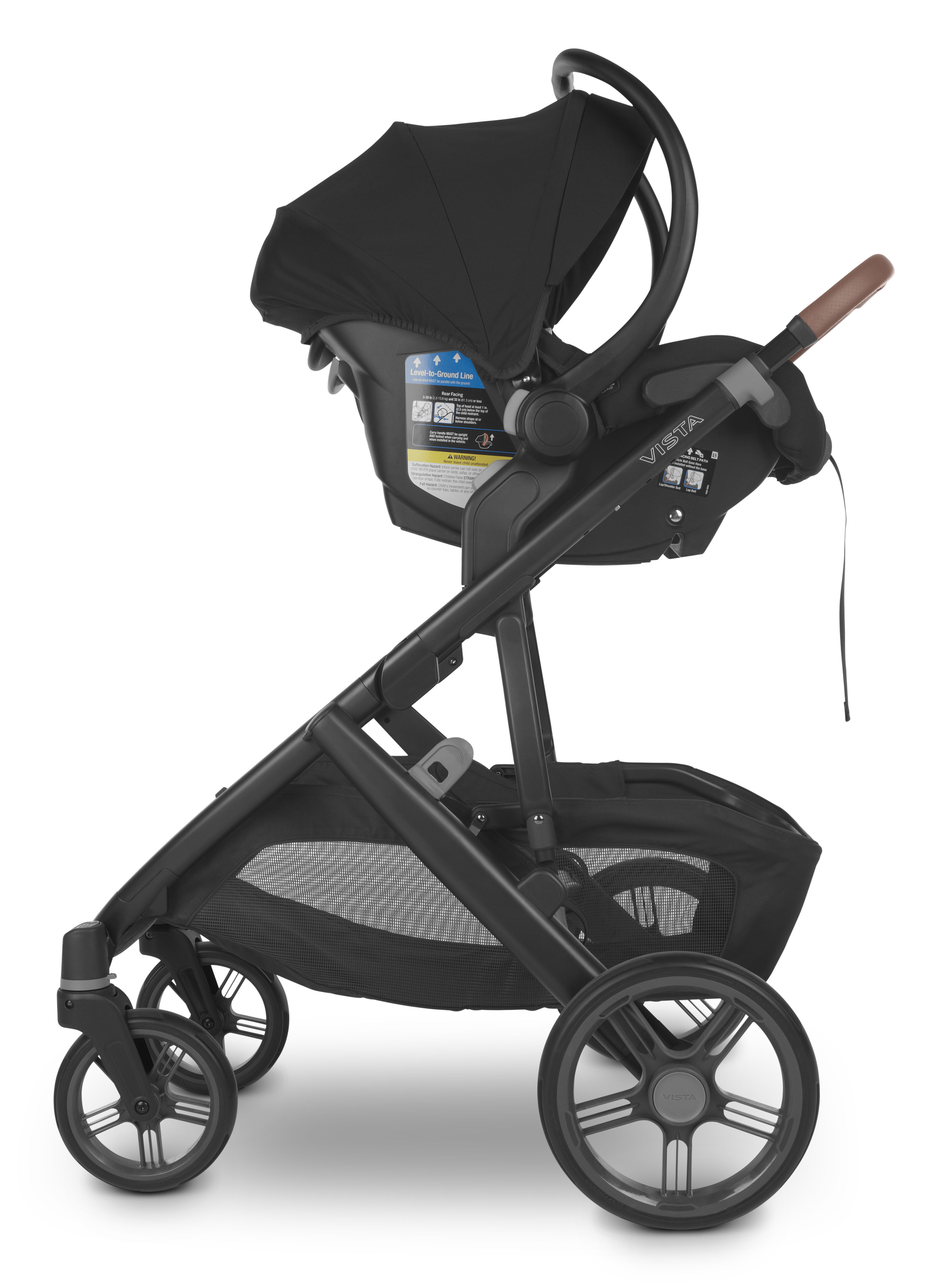 UPPAbaby Upper Car Seat Adapters For Vista V2/V3, Cruz V2 Maxi Cosi, Nuna, Cybex, Besafe image number 5