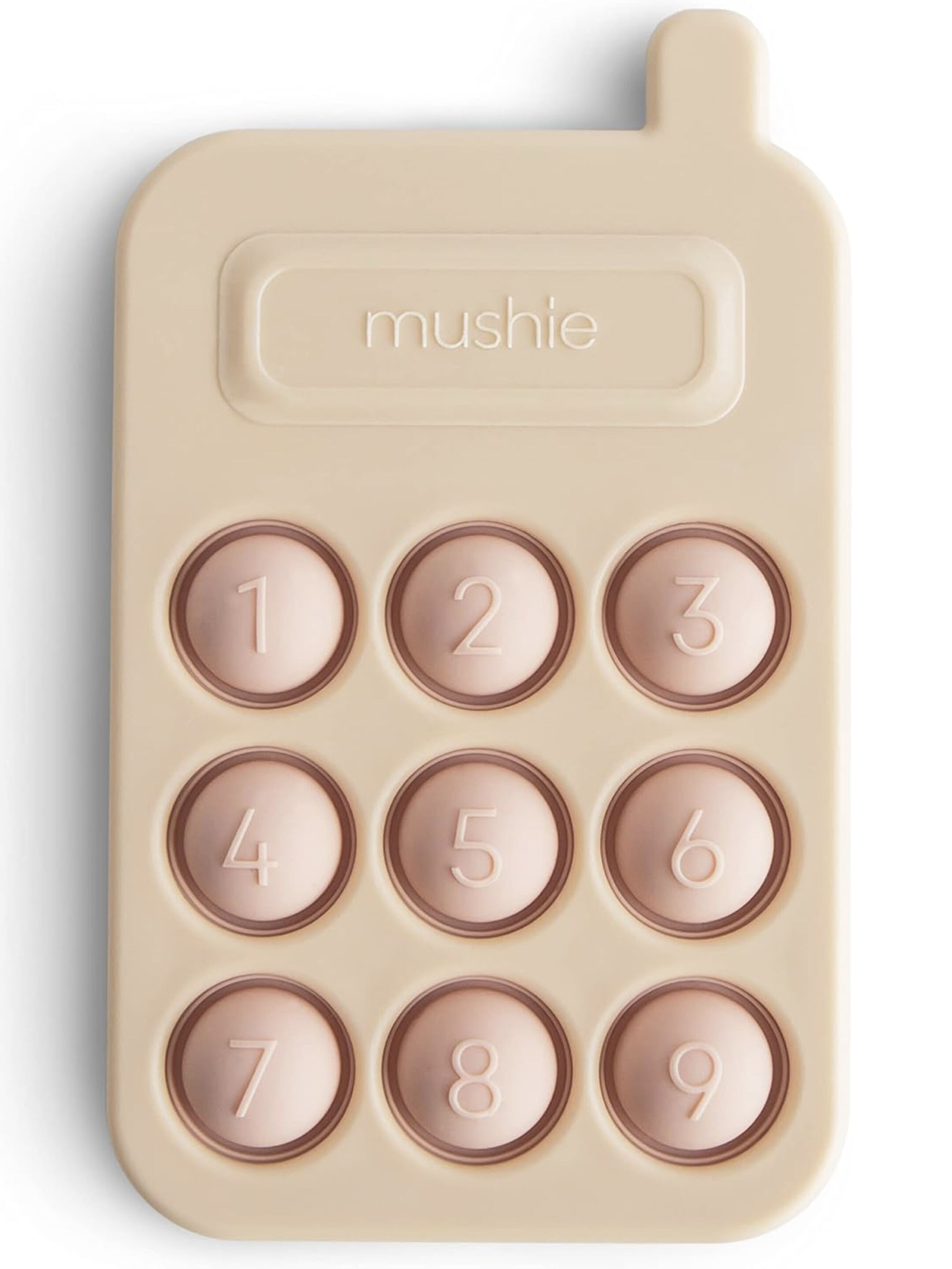 Mushie Phone Press Toy Blush image number 1