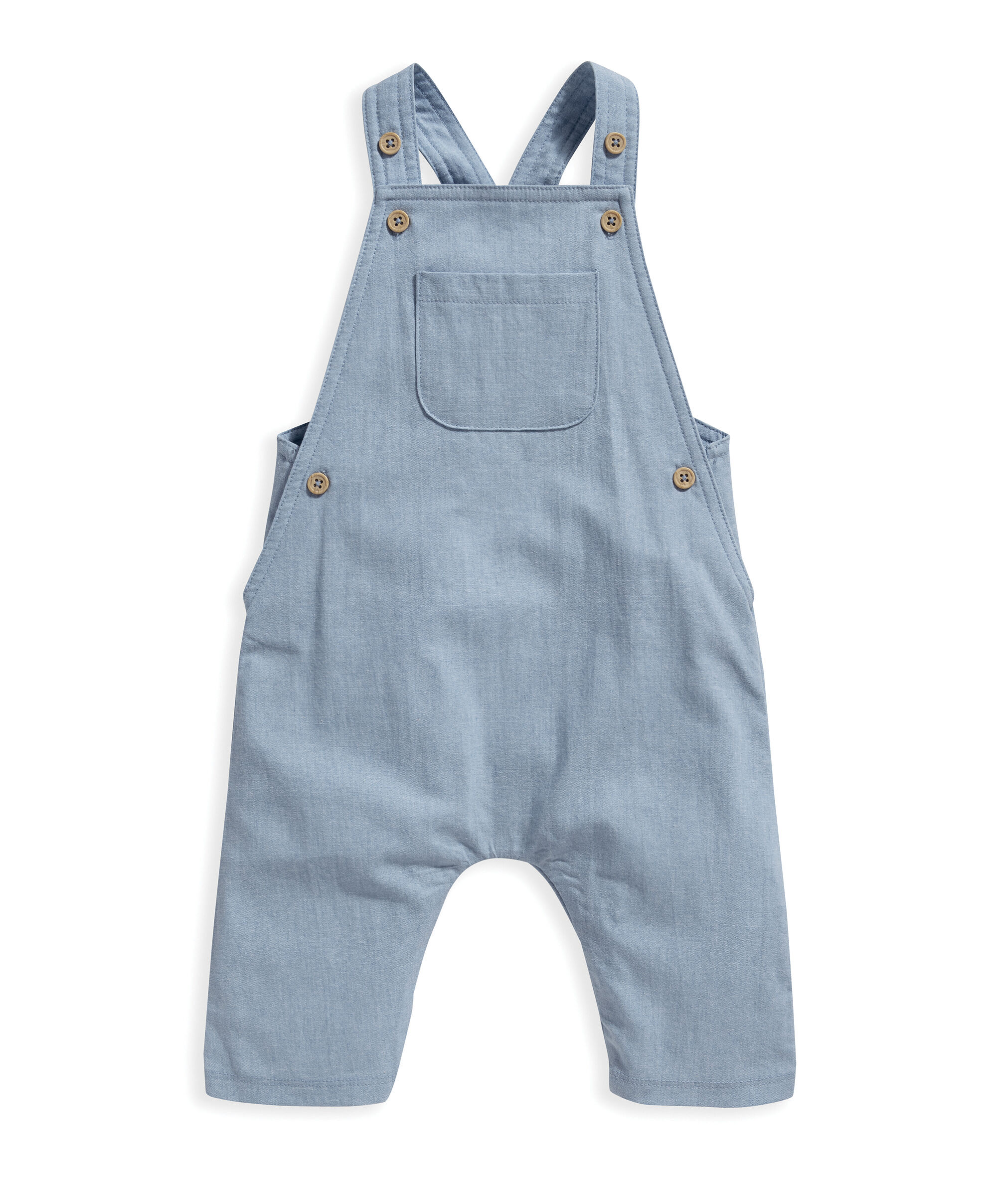 2 Piece Blue Top and Dungaree Set image number 4