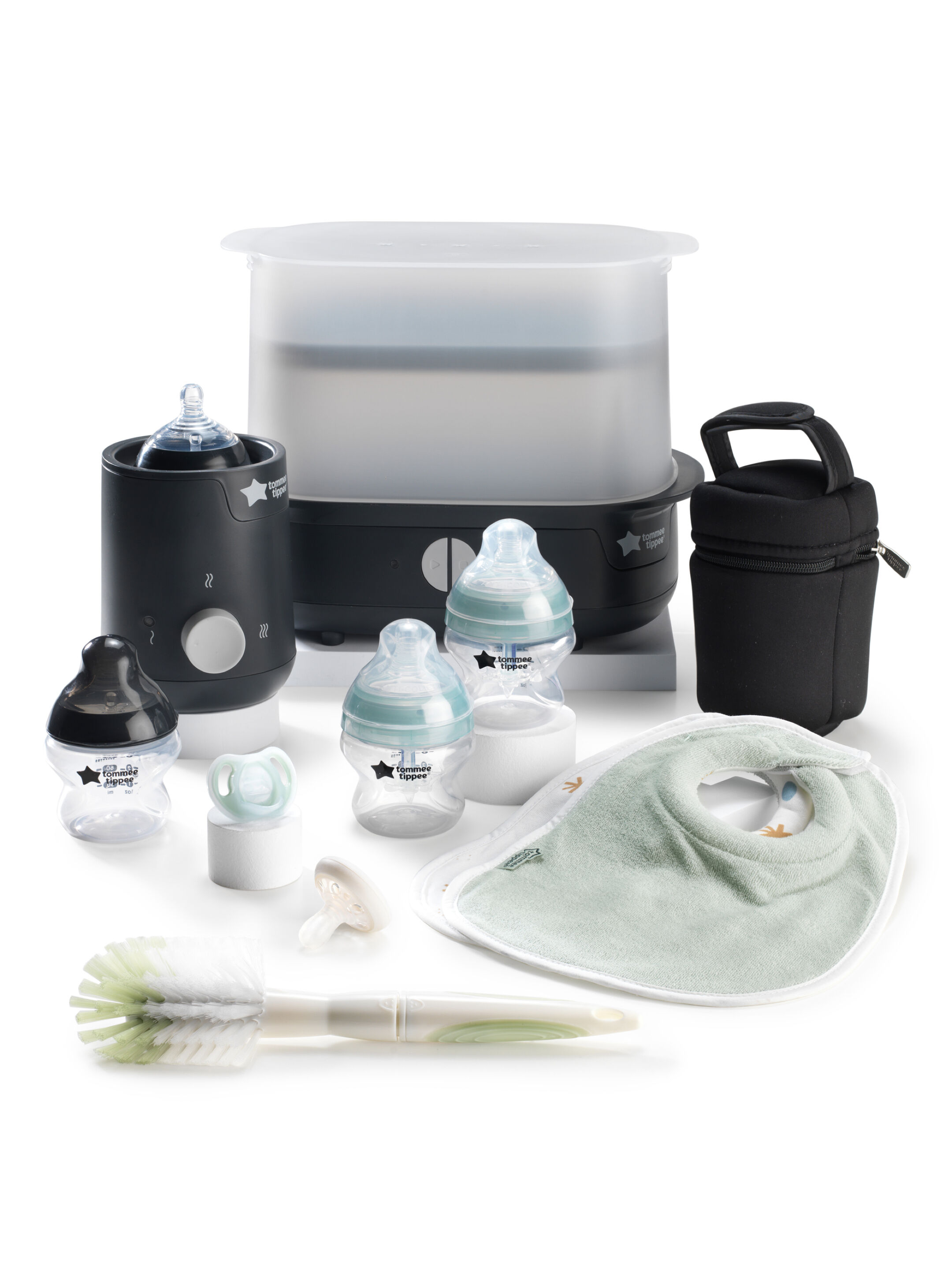 Tommee Tippee Closer To Nature Complete Feeding Kit - Black image number 1
